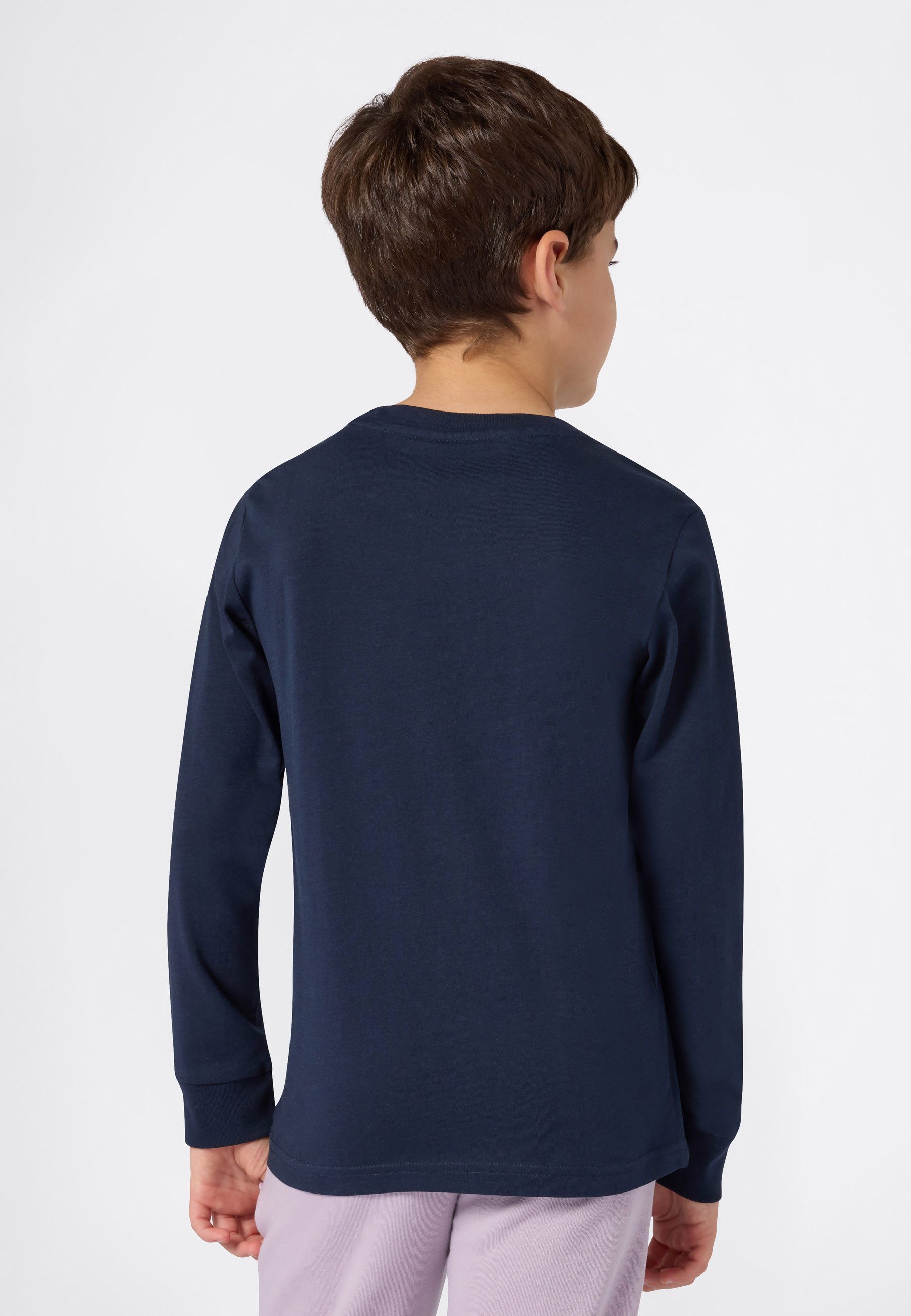 Champion T-shirt BASICS Long Sleeve Shirt Large Logo (1-delig)