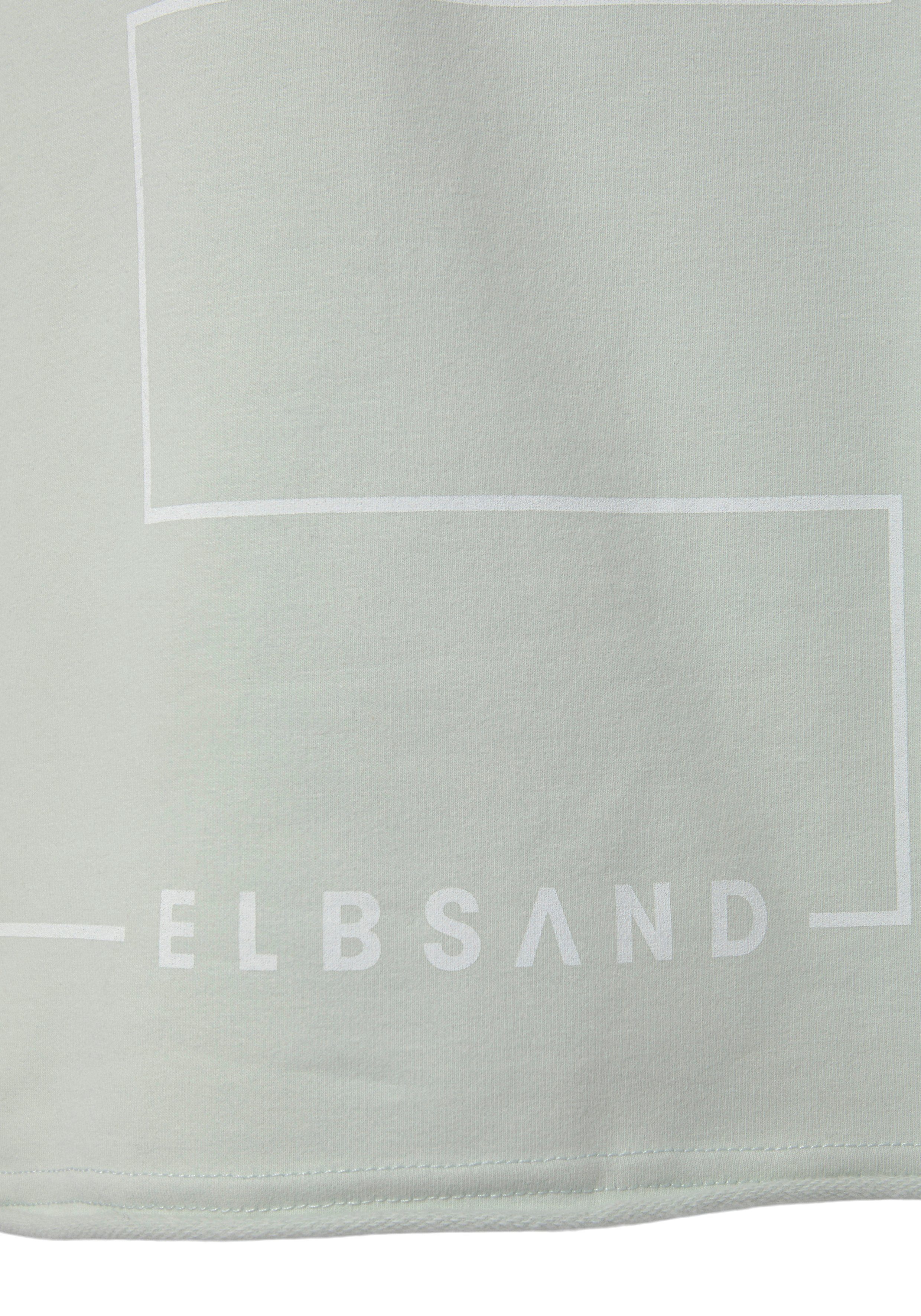 Elbsand Hoodie Dea hoodie met logo-opdruk aan de voorkant