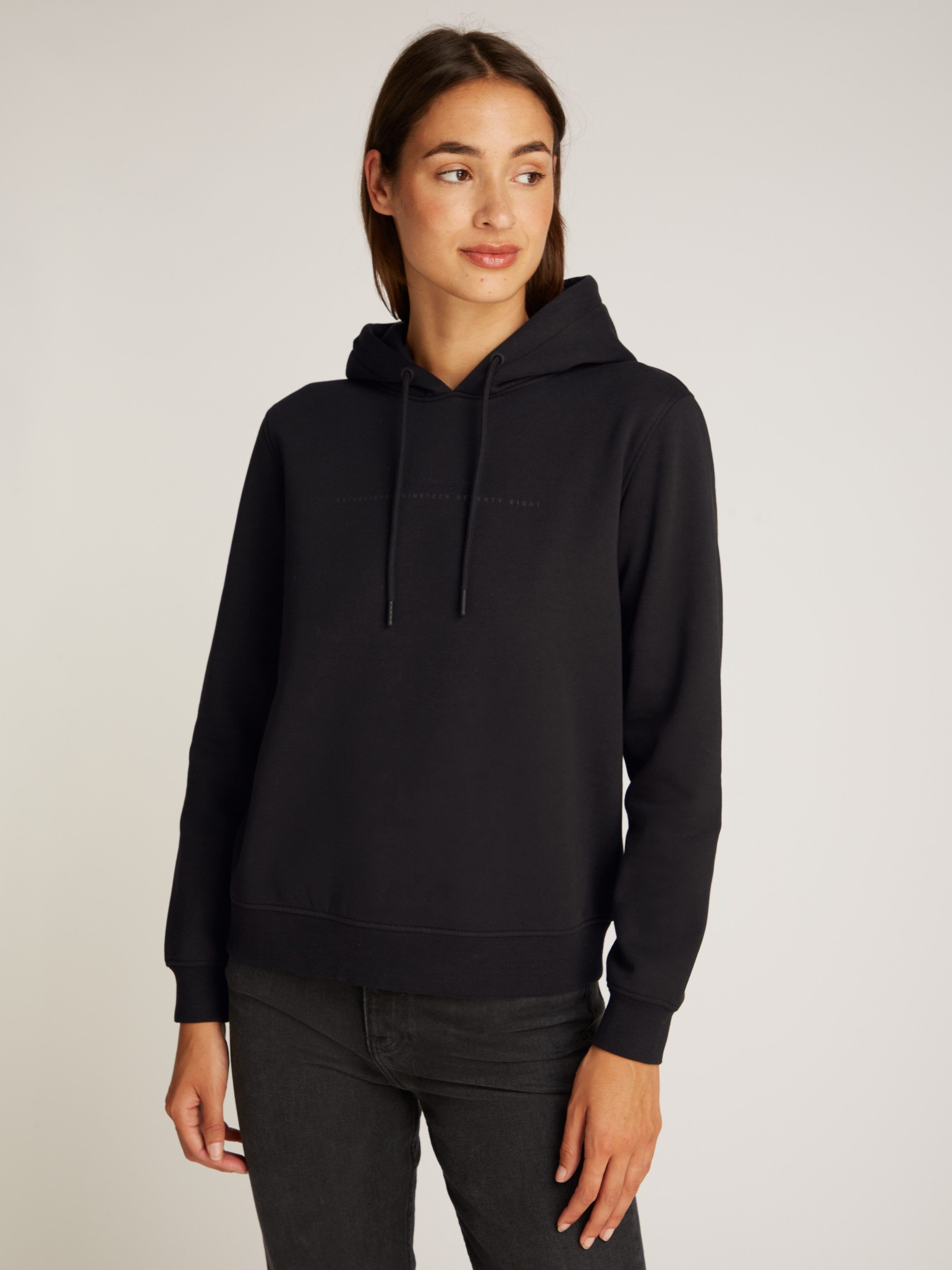 Calvin Klein Sweatshirt INSTITUTIONAL GRAPHIC REG HOODIE