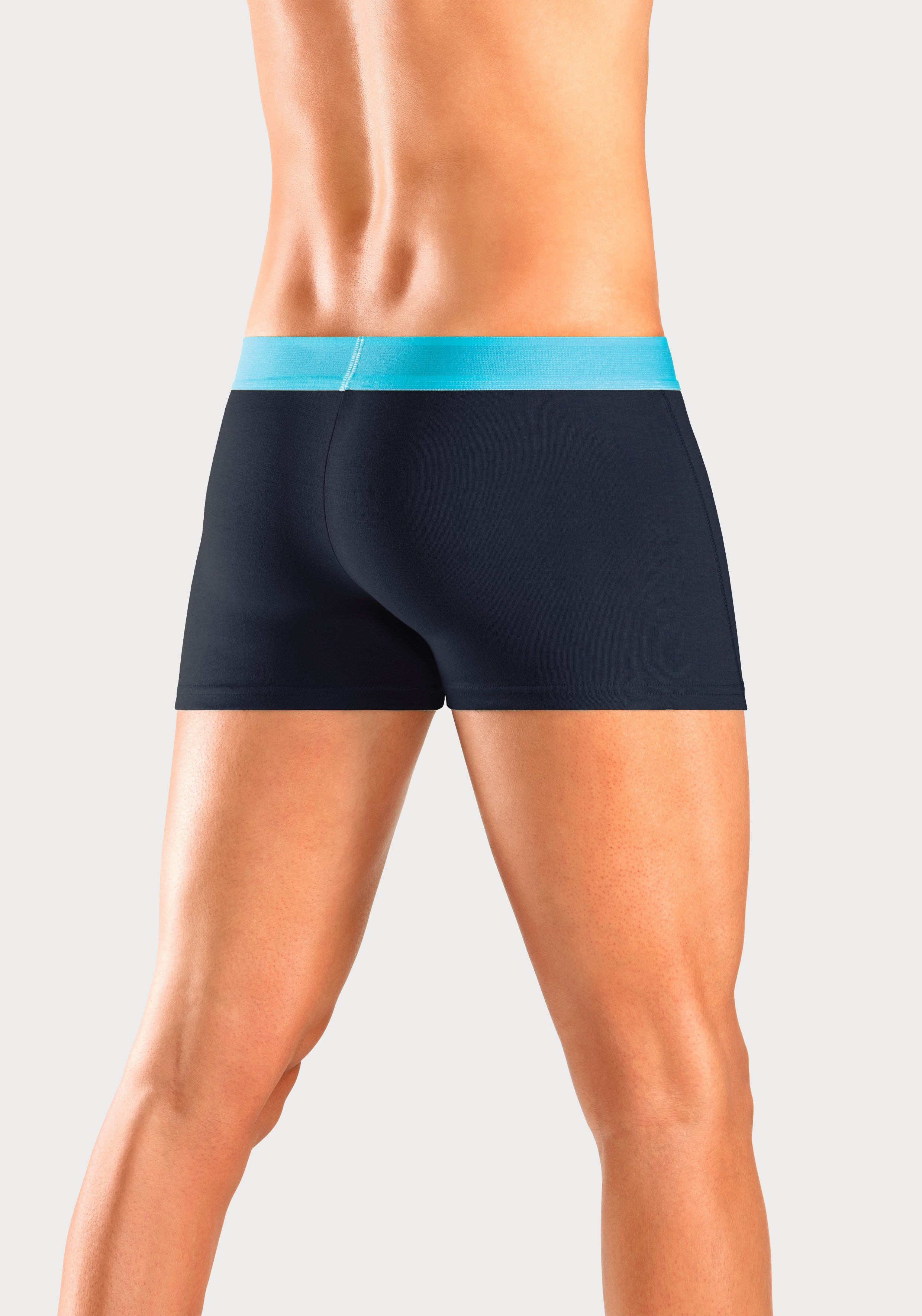 Bruno Banani Boxershort voor heren met gekleurd merkopschrift bij de boord (set, 4 stuks)