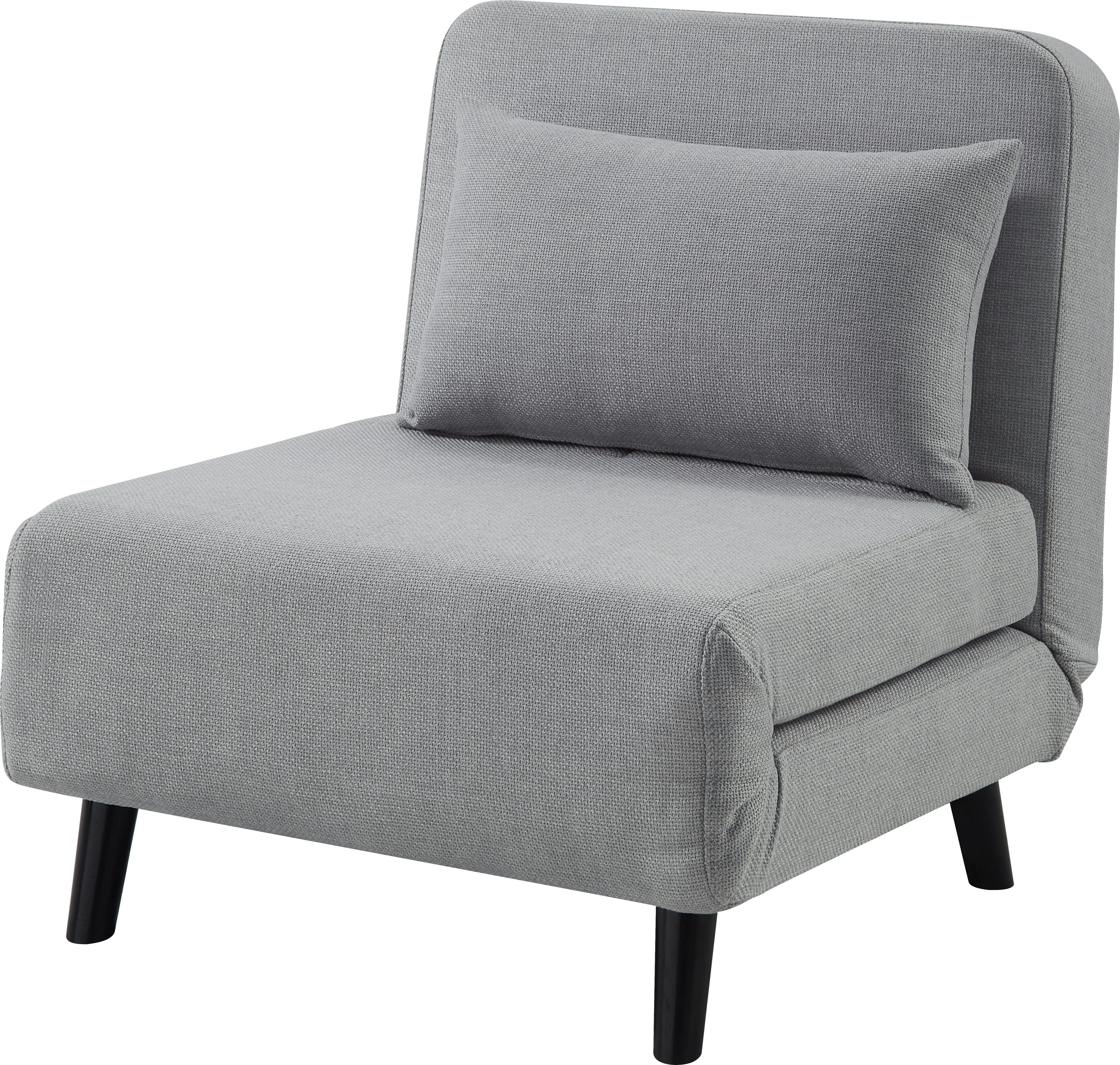 ATLANTIC home collection Fauteuil Robby incl. bedfunctie, meerdere verstelbaar, structuurstof