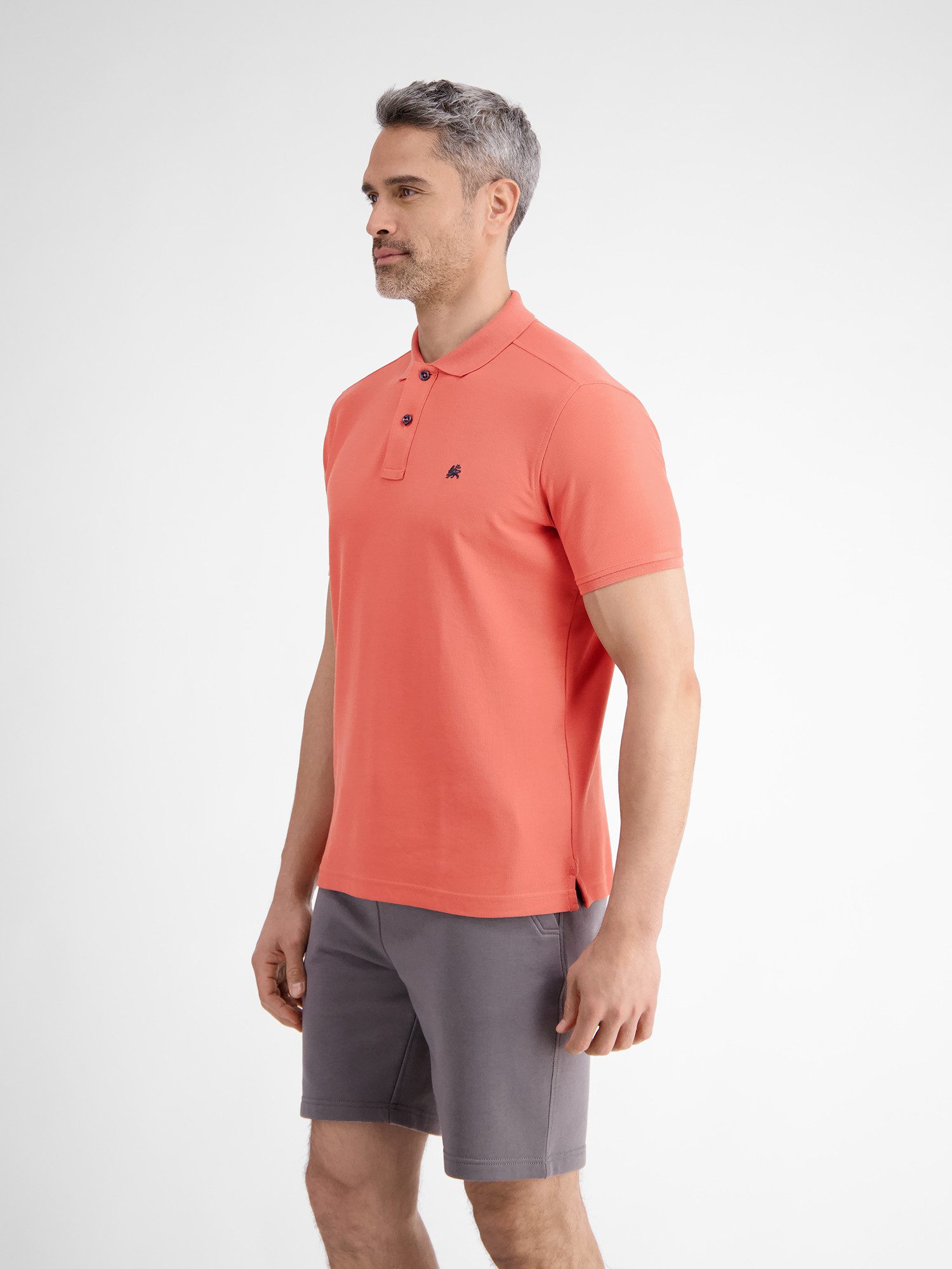 Lerros Poloshirt LERROS klassieke polostijl in *Cool & Dry* piquékwaliteit
