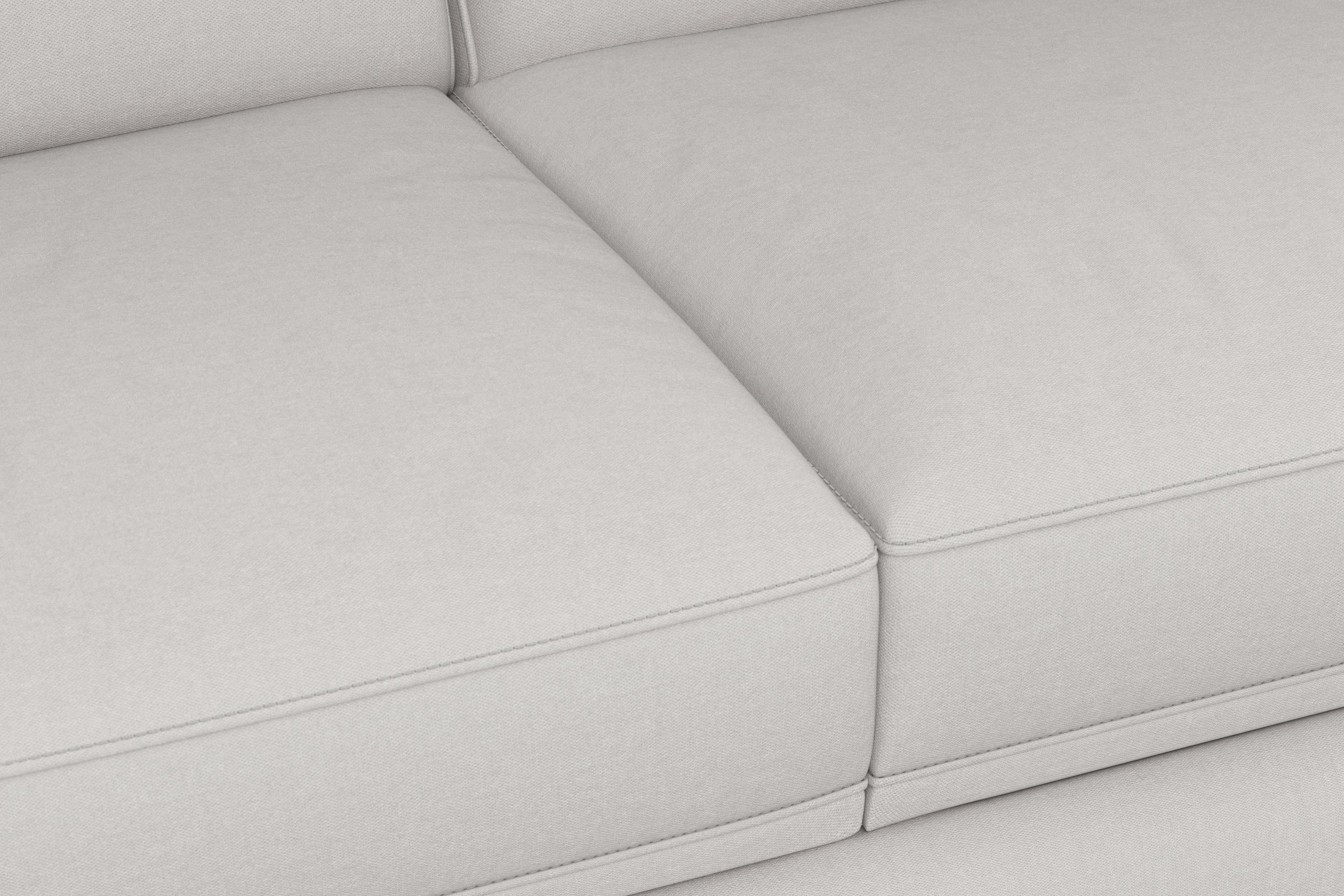 sit&more Zithoek Dundee U-vorm met binnenvering en massief houten poten, naar keuze met verstelbare hoofdsteun