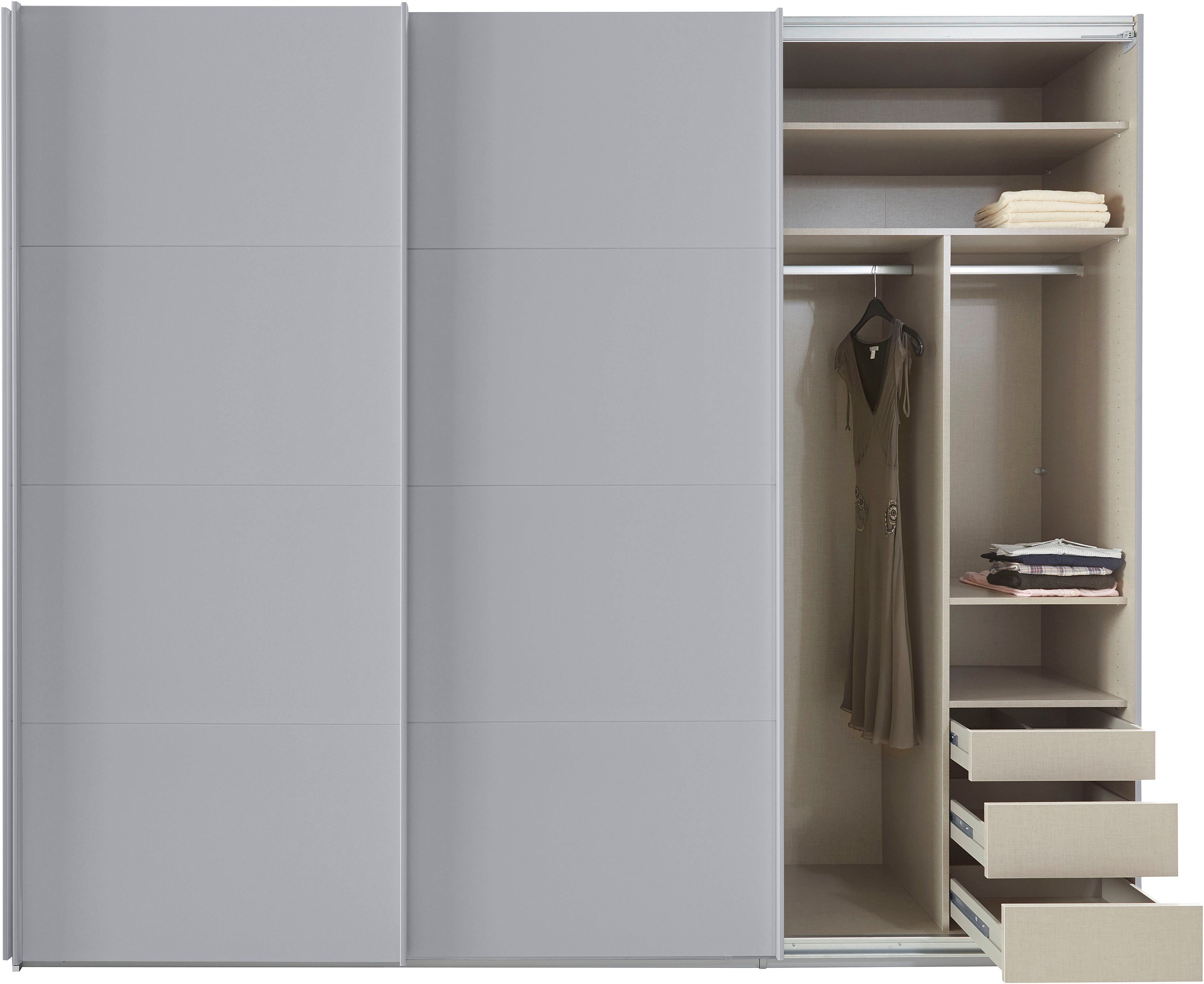 rauch Zweefdeurkast Kledingkast kast garderobe TOPSELLER OTELI incl. binnenindeling