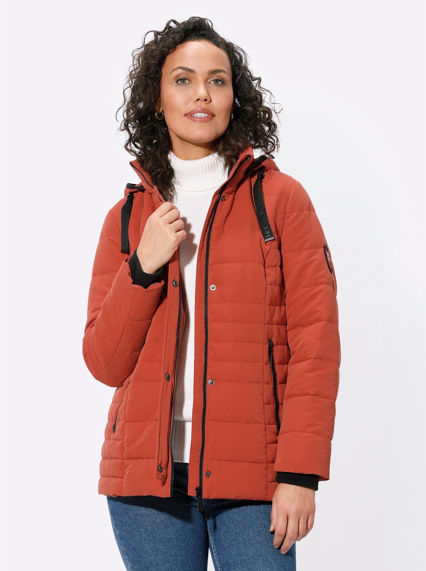 Casual Looks Gewatteerde jas