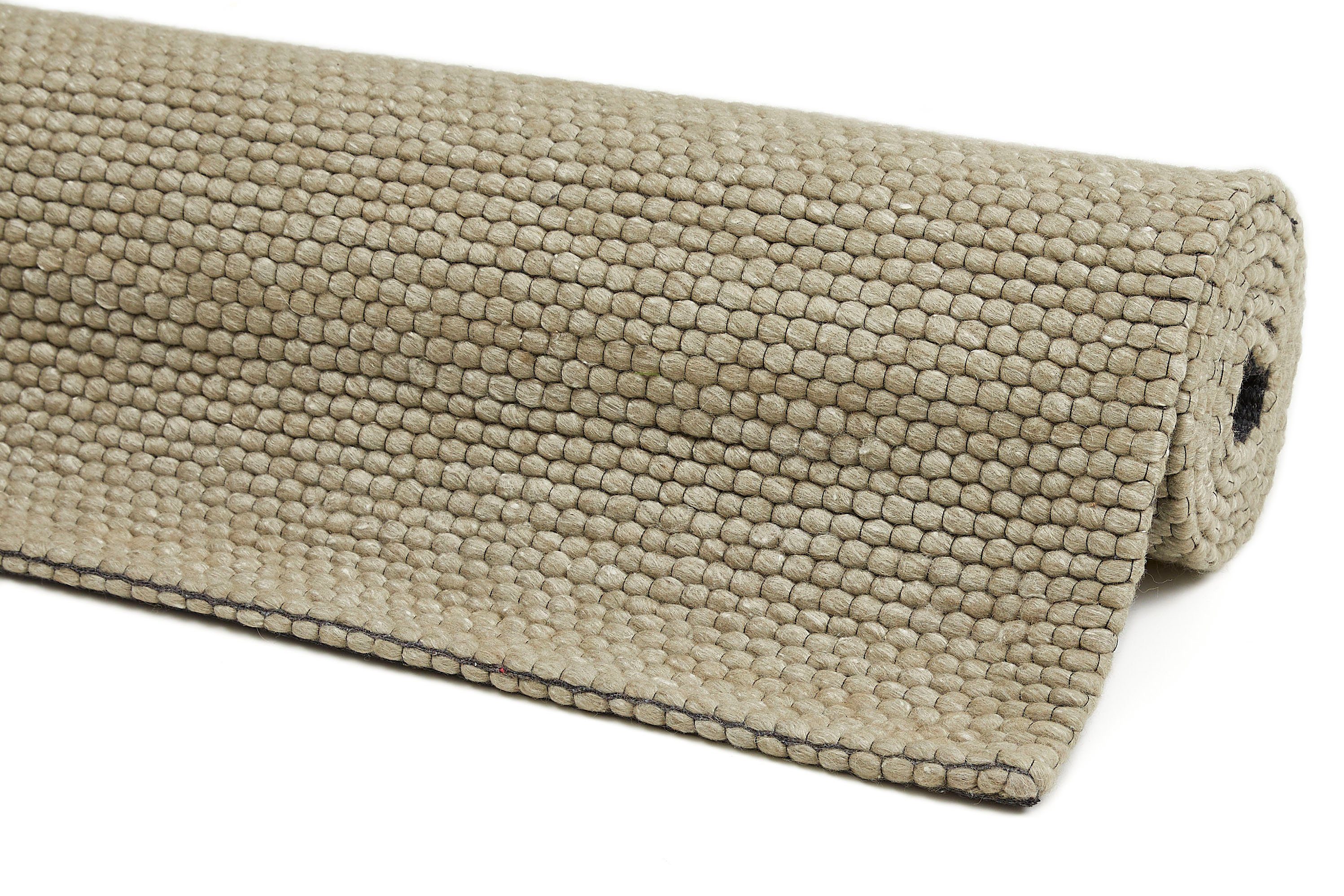 Barbara Becker Vloerkleed Brave Handgeweven, materiaal 50% wol, 50% viscose, met de hand geweven, gemêleerde look