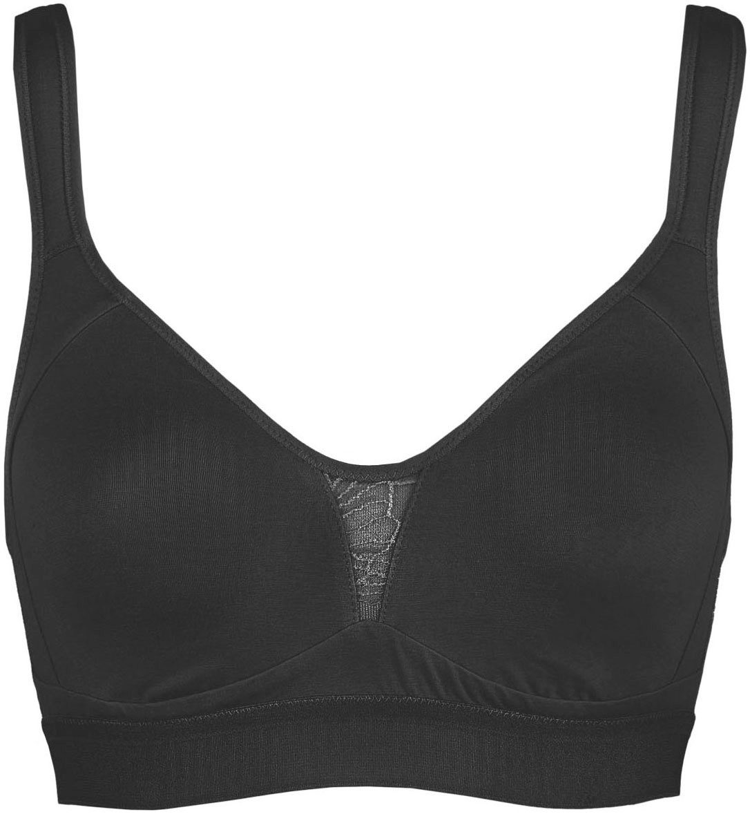 Nina Von C. Bh zonder beugels "Cotton Shape" met superplatte naden en afwerkingen