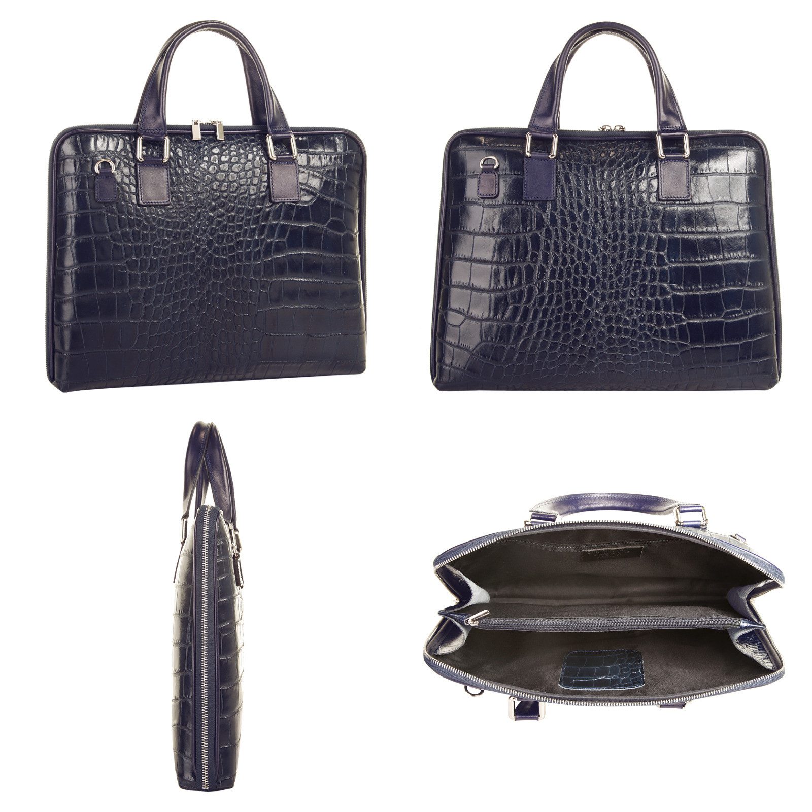 Samantha Look Aktetas echt leer, made in italy