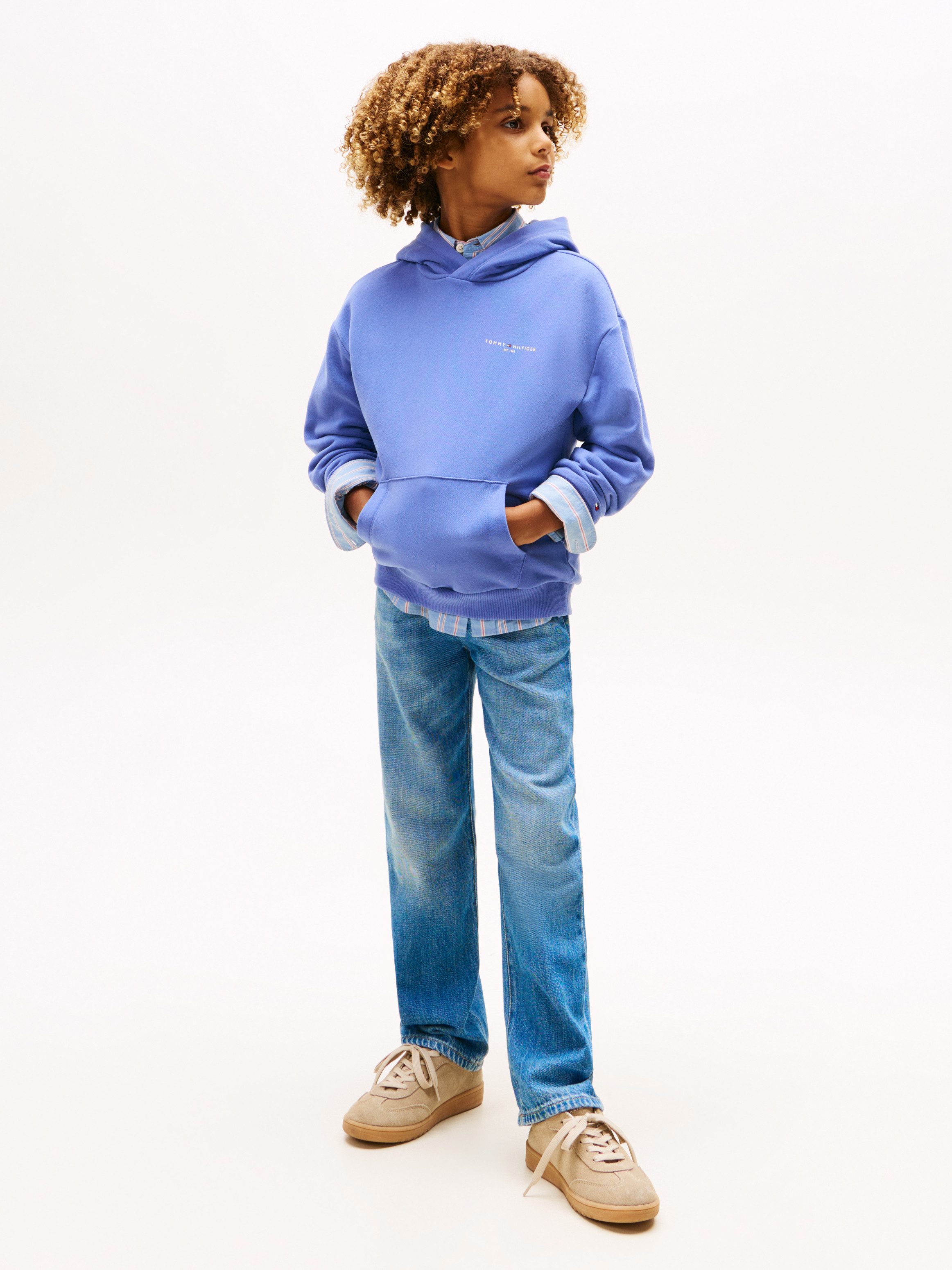 Tommy Hilfiger Hoodie MINI CORP HOODIE Kinderen tot 16 jaar