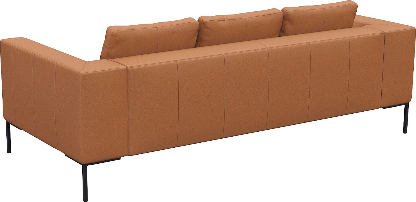 FLEXLUX 3-zitsbank Loano, supercomfortabel zitcomfort door koudschuim in de zitting