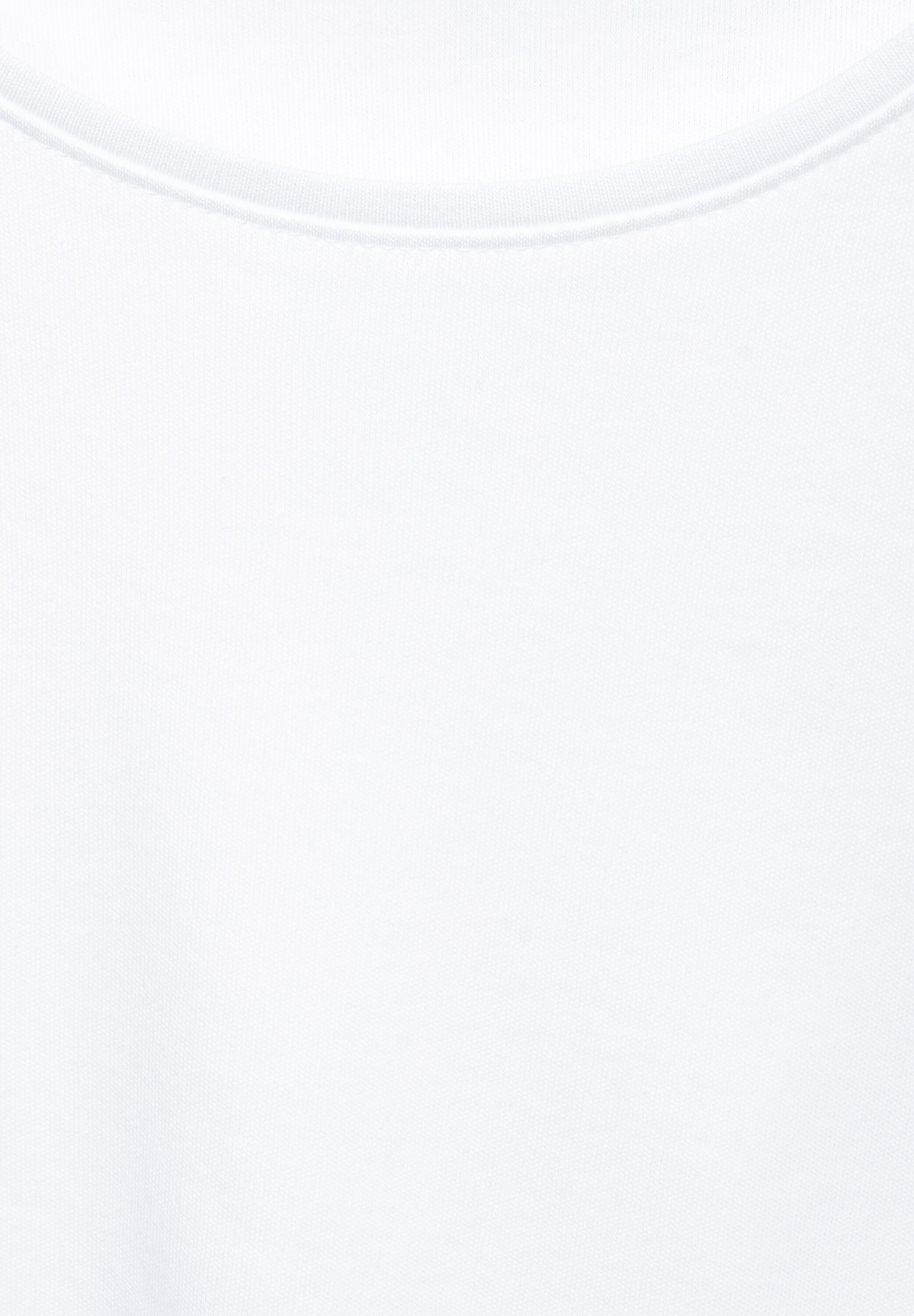 Cecil T-shirt Stijl Lena met klassieke ronde hals