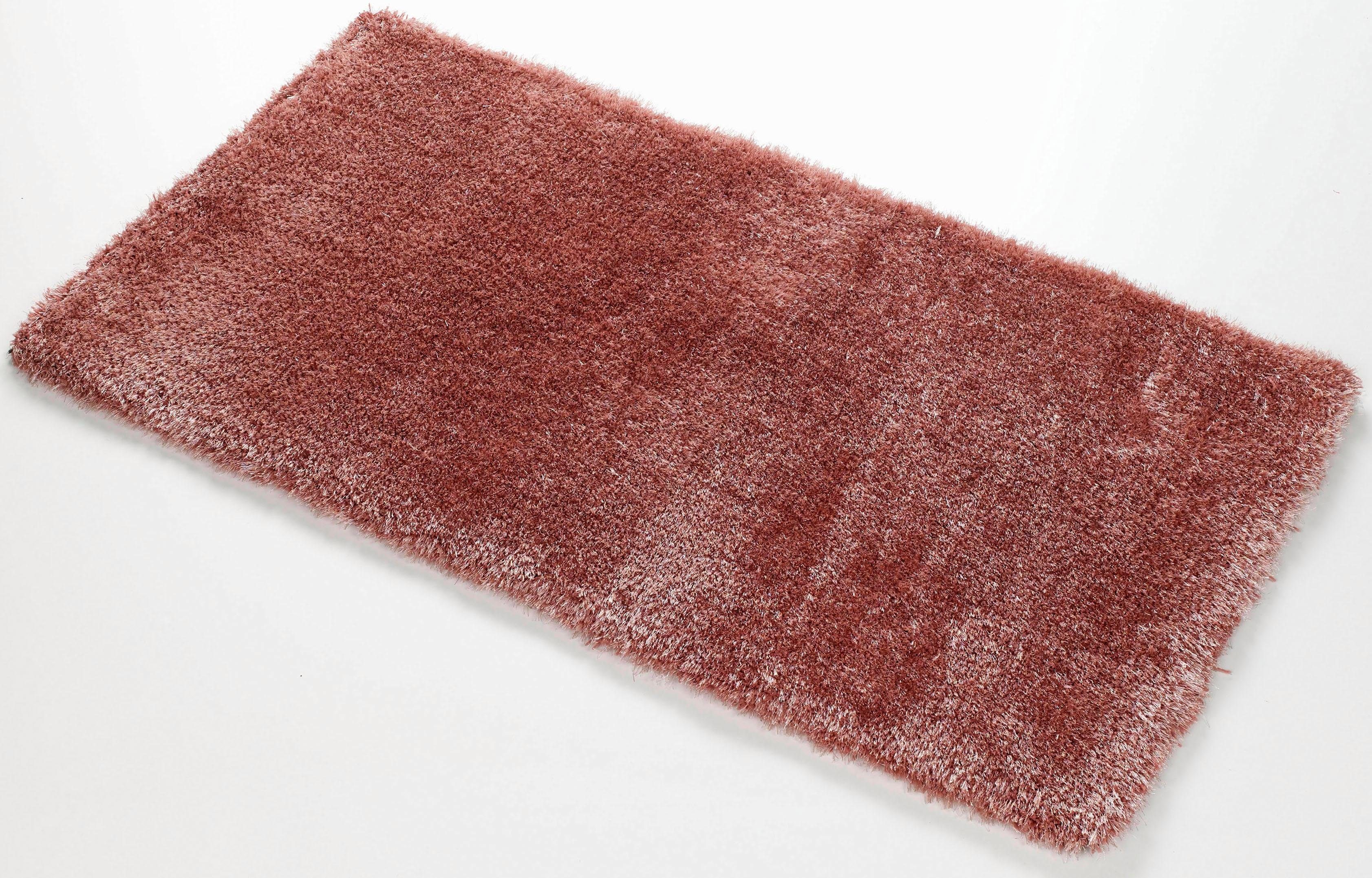 KiYou Shaggy Hoogpolig vloerkleed bijzonder zacht door microvezel, woonkamer moderne vloerkleden maat 110 cm x 170 cm x 40 mm beige
