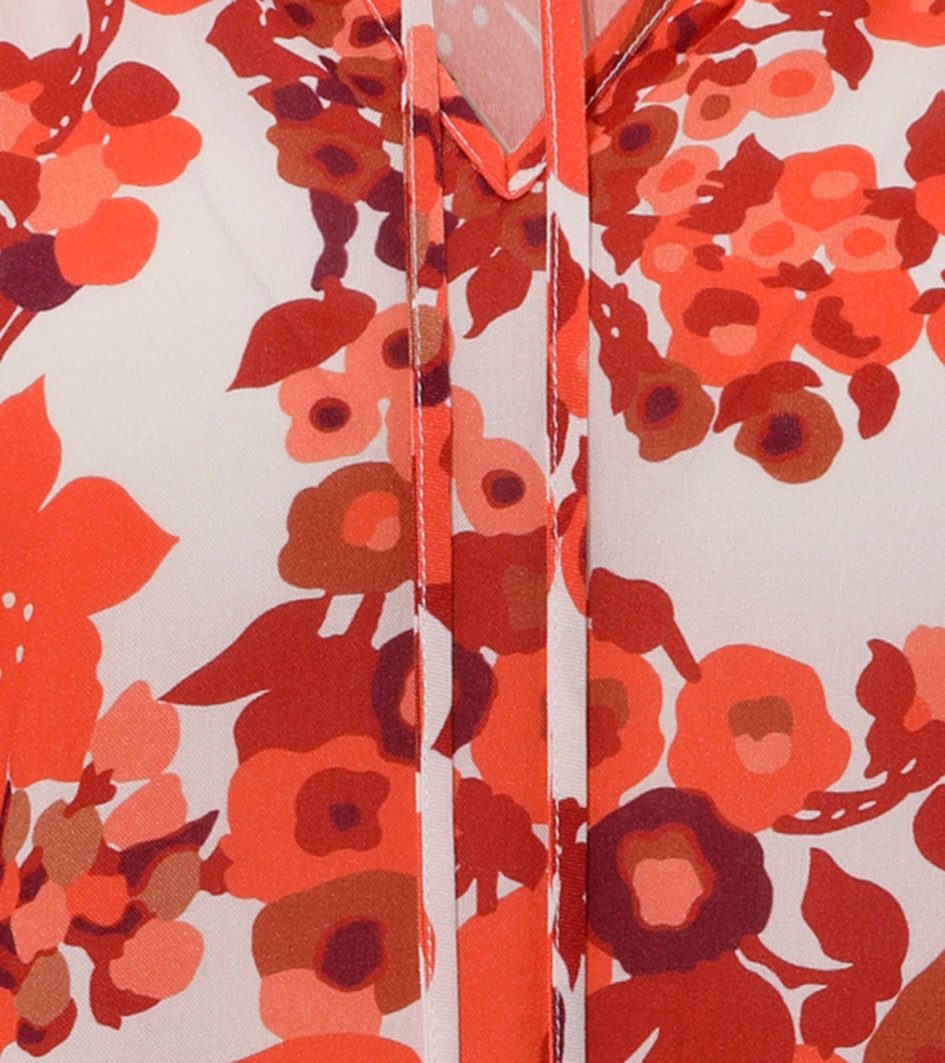 Aniston CASUAL Blouse zonder sluiting met kleurharmonische, grootschalige bloemenprint - nieuwe collectie
