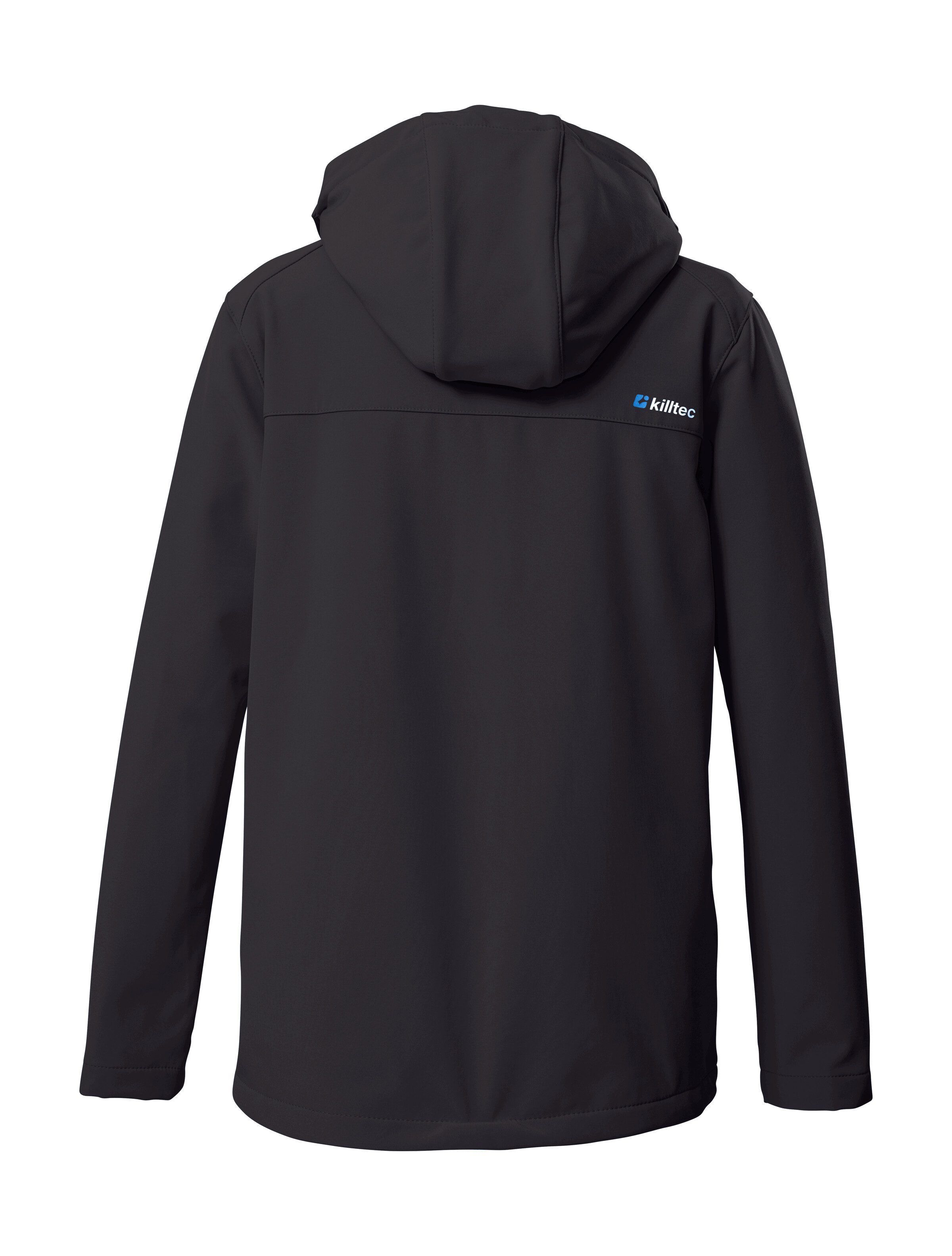 Killtec Softshell-jack Boys softshell-jack Waterafstotende softshelljack met capuchon, fleece en PFAs-vrij