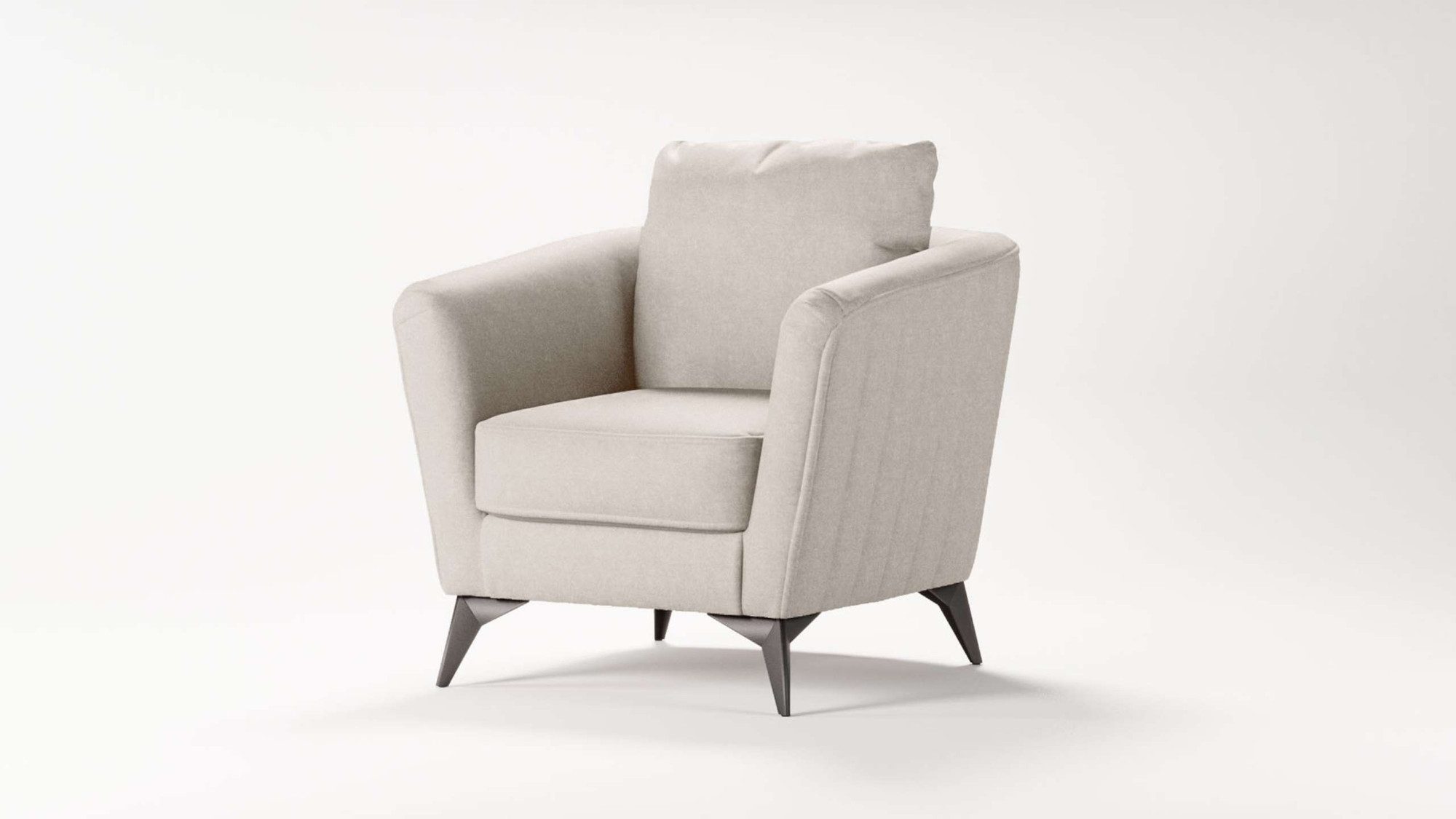 Places of Style Cocktailfauteuil MATTHEW fauteuil, afmetingen B/D/H: 83/85/88 cm