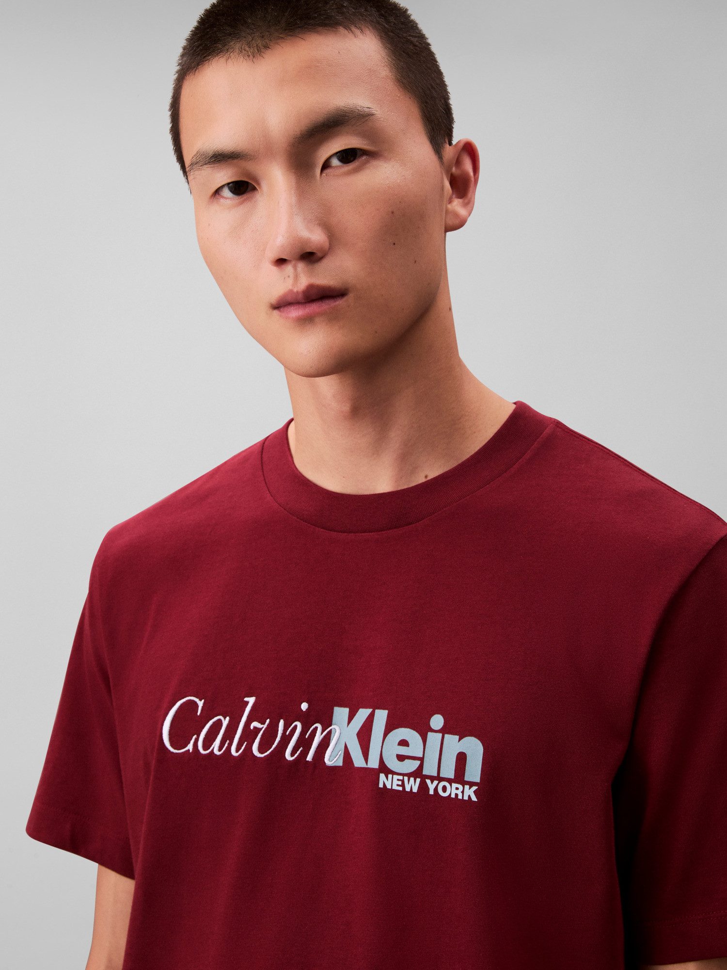 Calvin Klein T-shirt SS 20S EU CALVIN CURSIVE GRAPHIC