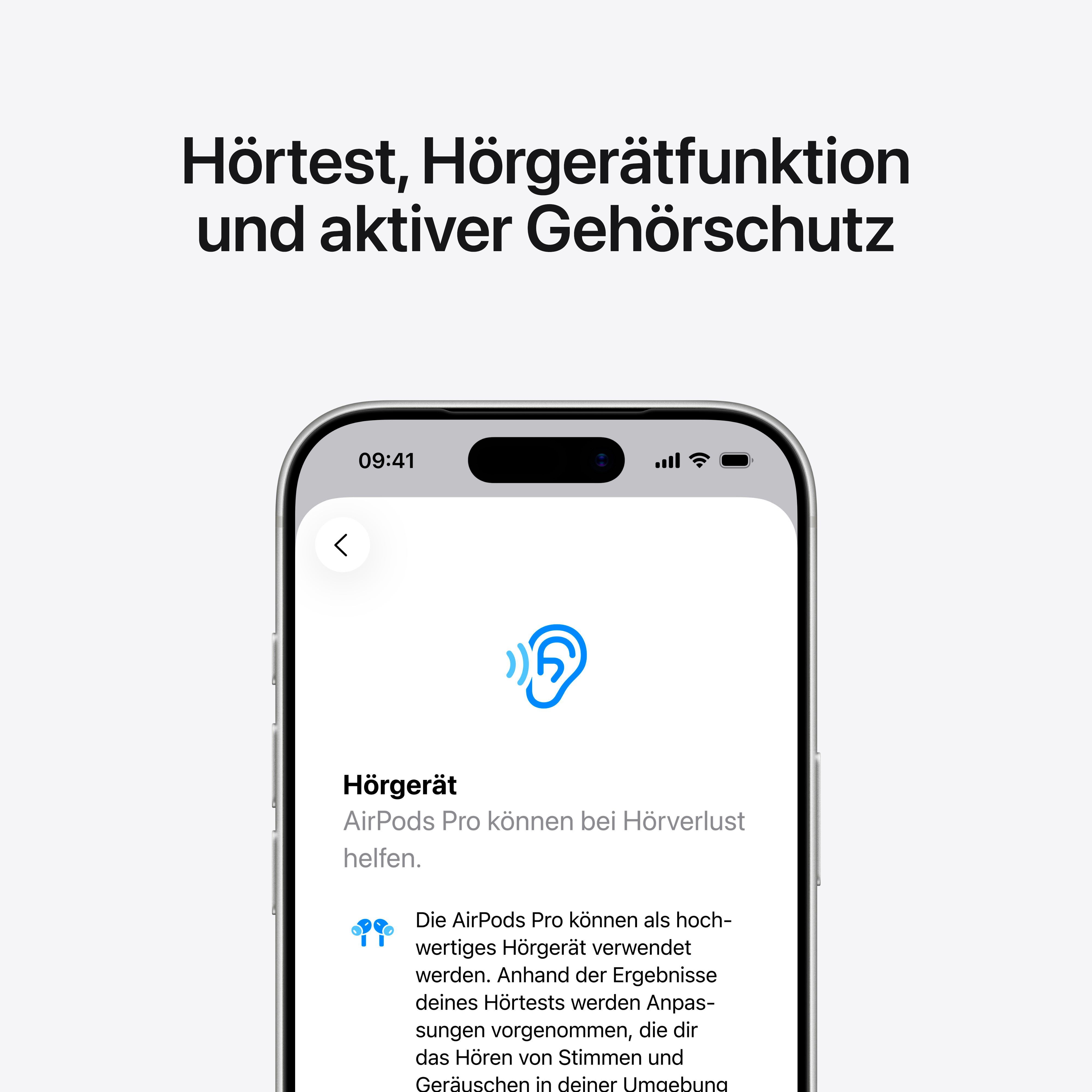 Apple Draadloze in-ear hoofdtelefoon AirPods Pro 3