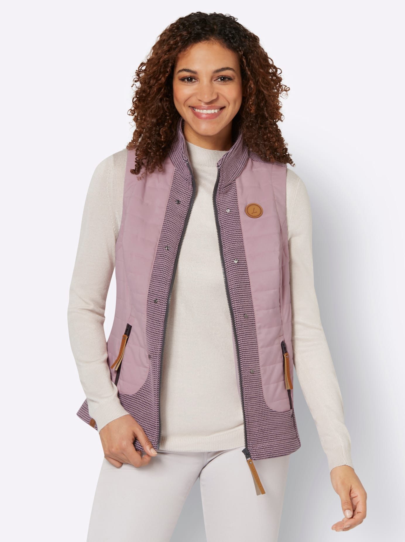 Casual Looks Bodywarmer bovenkleding maat 46 paars