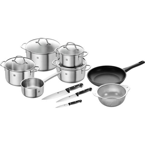 Zwilling Pannenset Flow-Shine-Table-Twin Chef 2 (set, 10-delig)