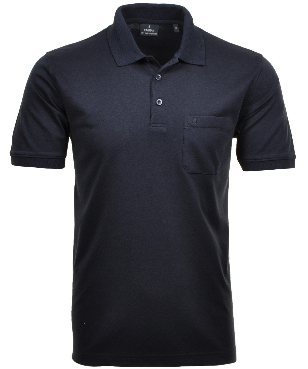 RAGMAN Lang shirt heren t-shirts maat 106 blauw