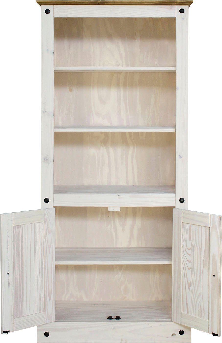 Home affaire Boekenkast gelakt in antiek-look