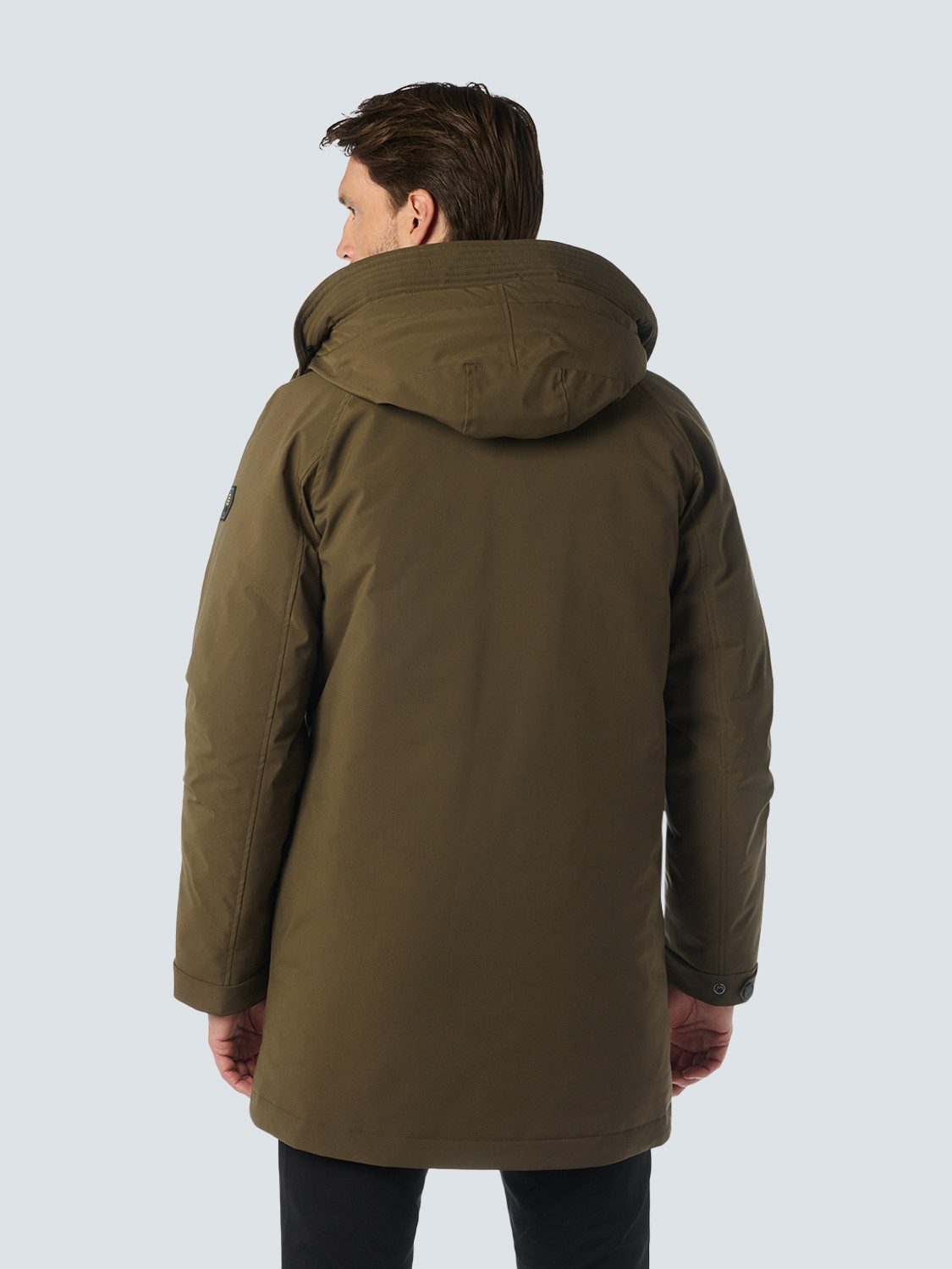 NO EXCESS Winterjack met een capuchon