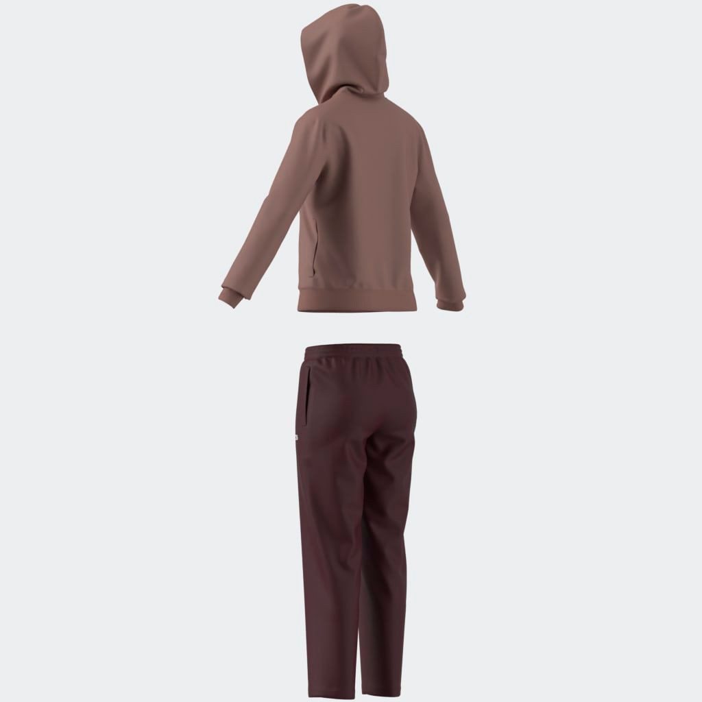 adidas Sportswear Trainingspak W LINEAR TS Trainingsjack met capuchon, trainingspak (2-delig)