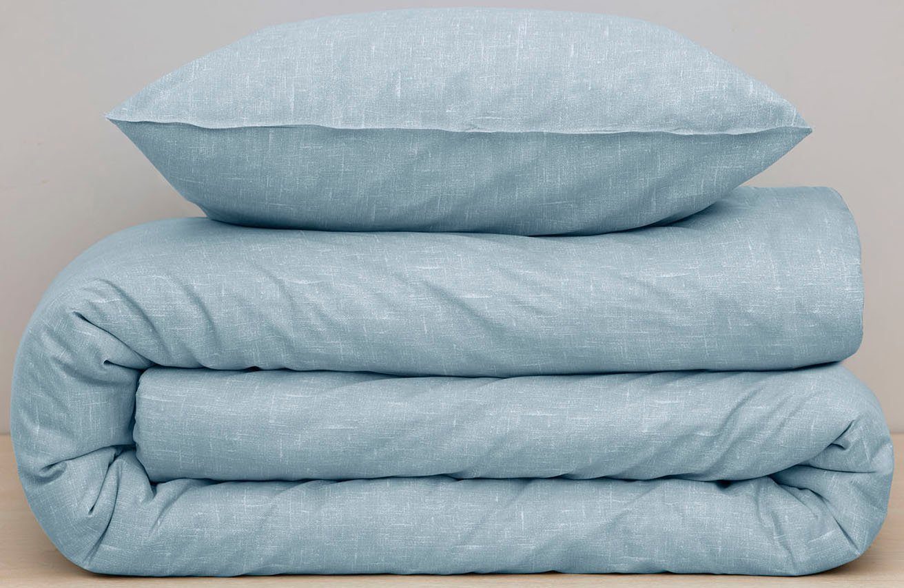 damai Beddengoed Ebba met structuur-effect in elegante kleuren, 100% katoen, met rits
