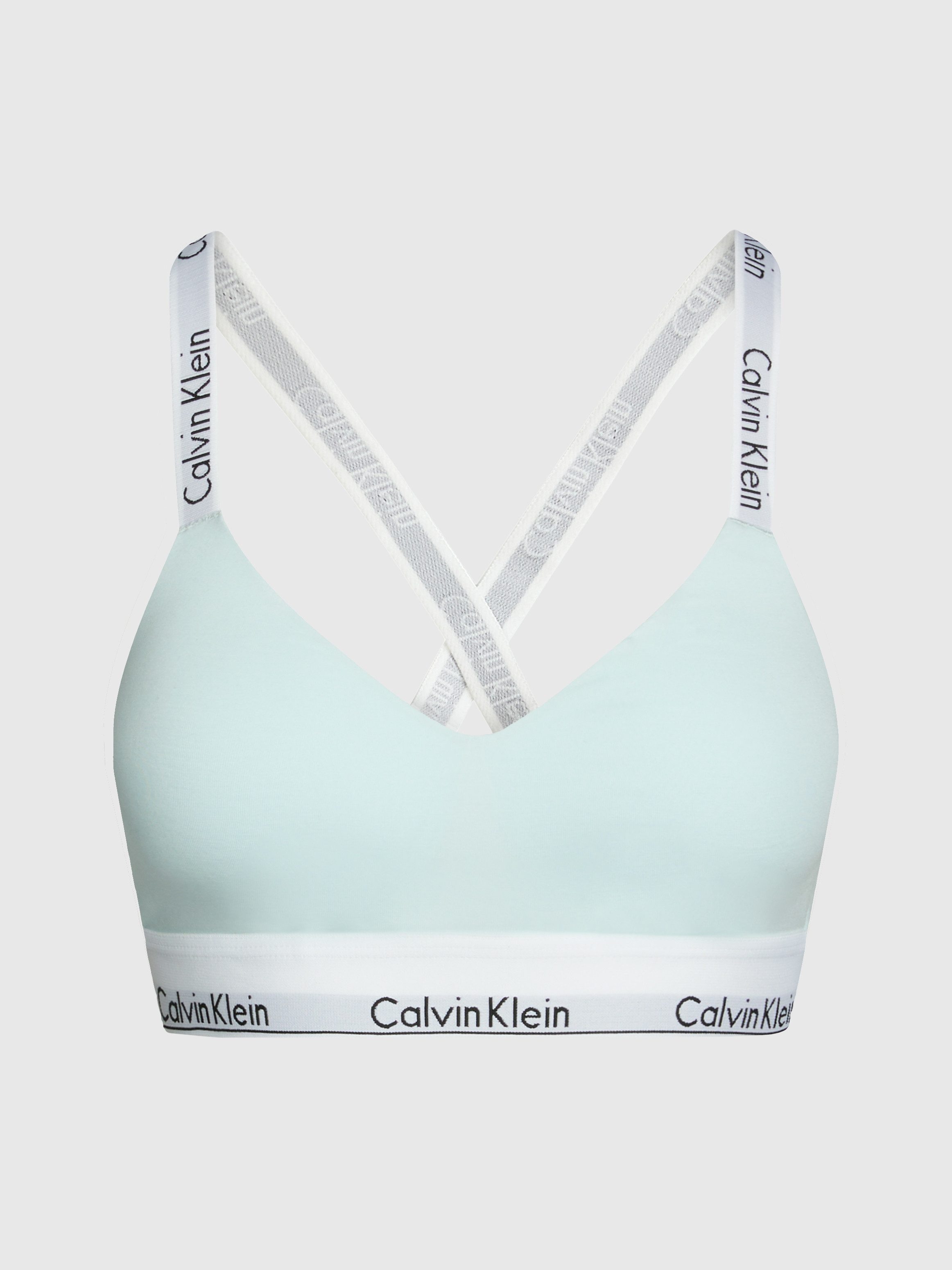 Calvin Klein Bralette met een logo-opschrift