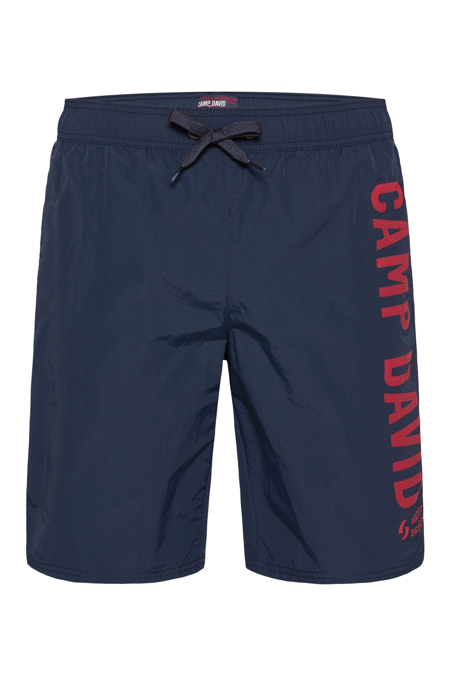 CAMP DAVID Zwemshort met logo-opschrift