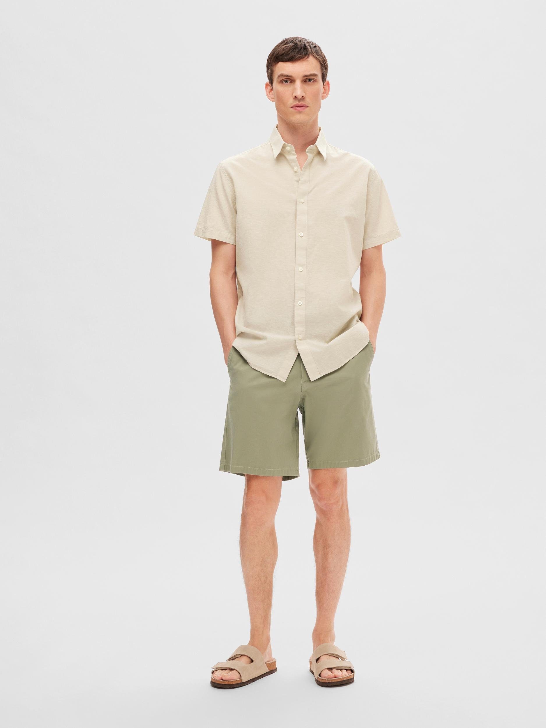 SELECTED HOMME Chino-short SLHREGULAR BILL FLEX SHORTS NOOS