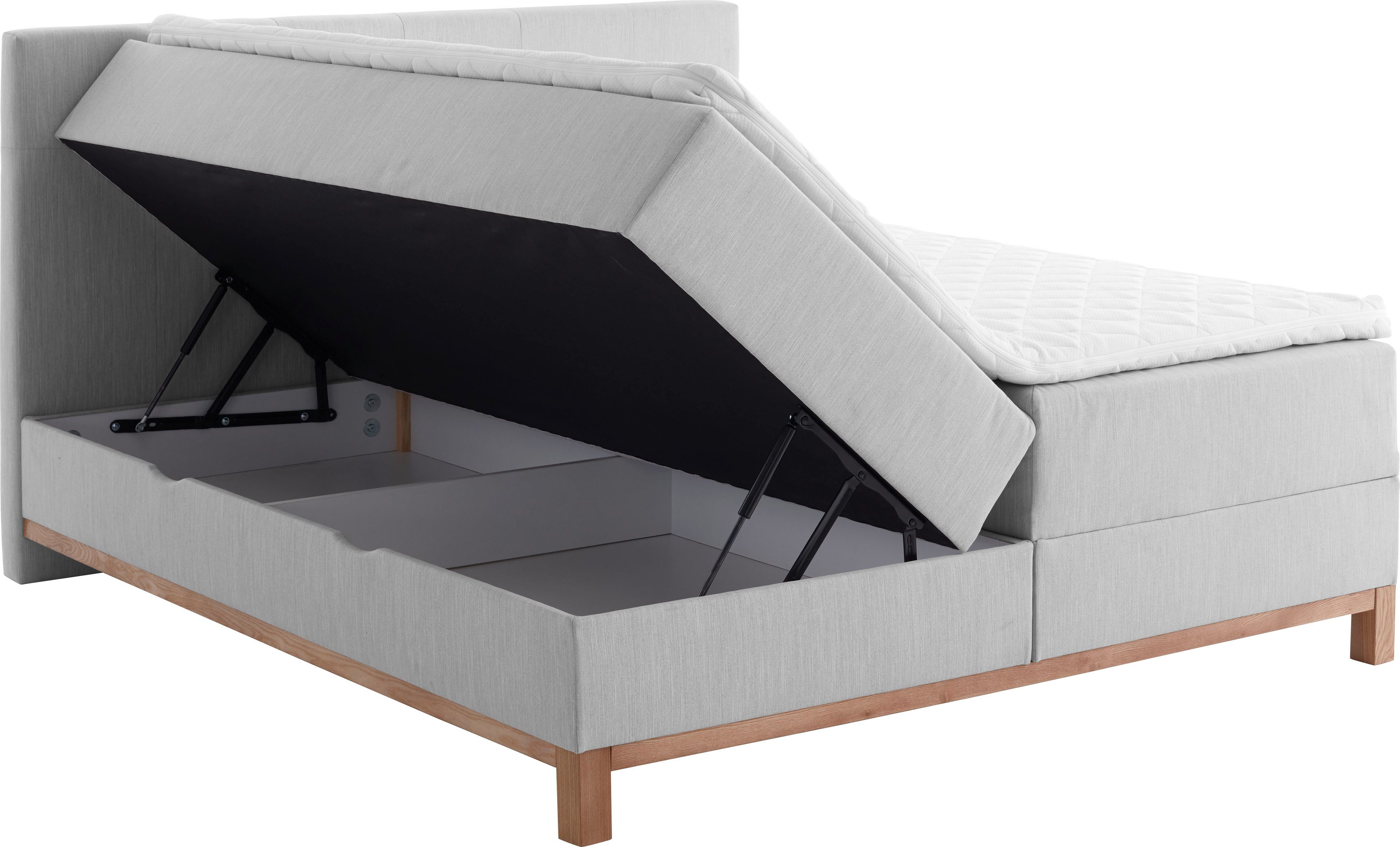meise.möbel Boxspring Catania met bedkist en topmatras