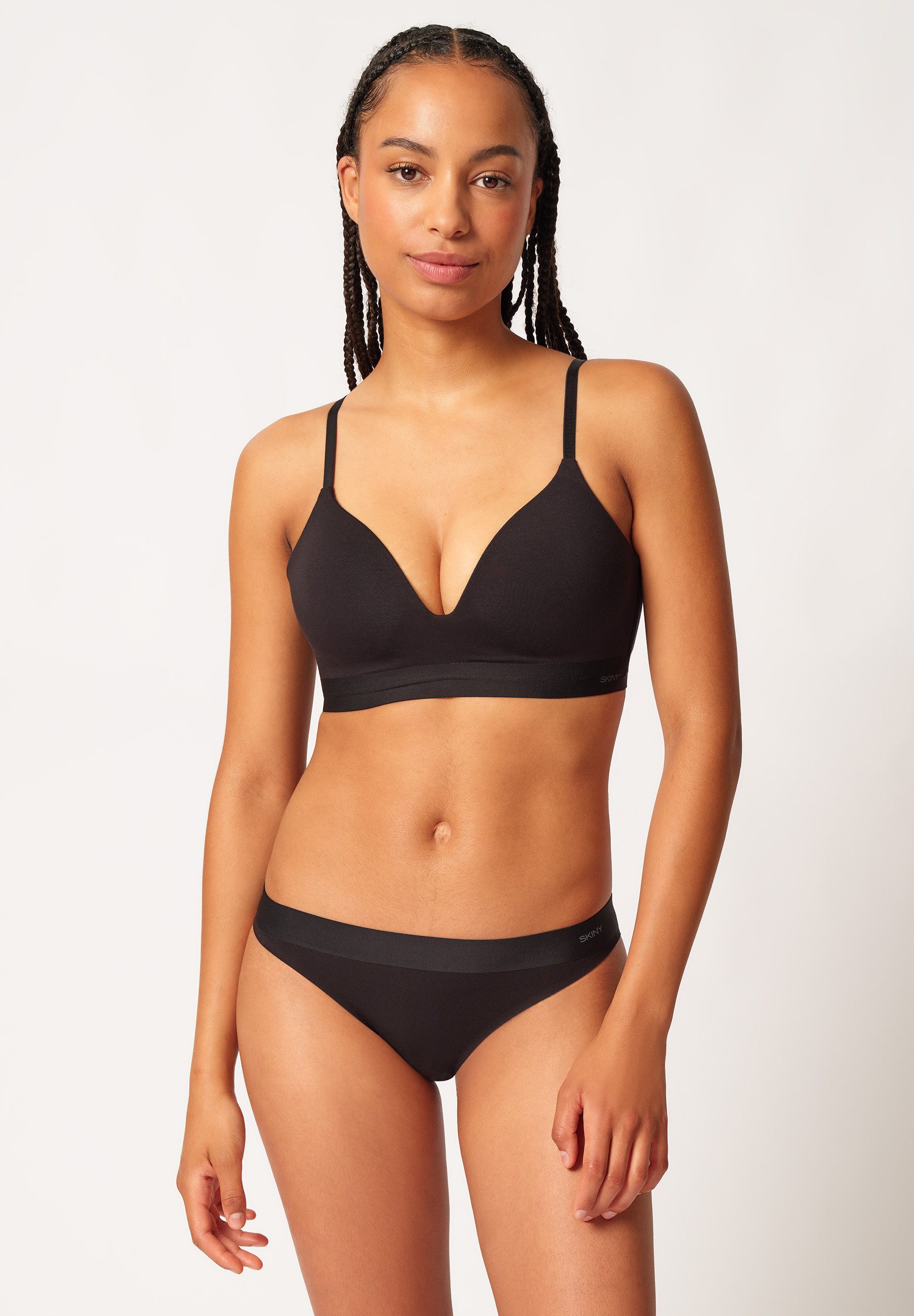 Skiny Triangel-bh Smartouch dames bh's maat 70 A zwart