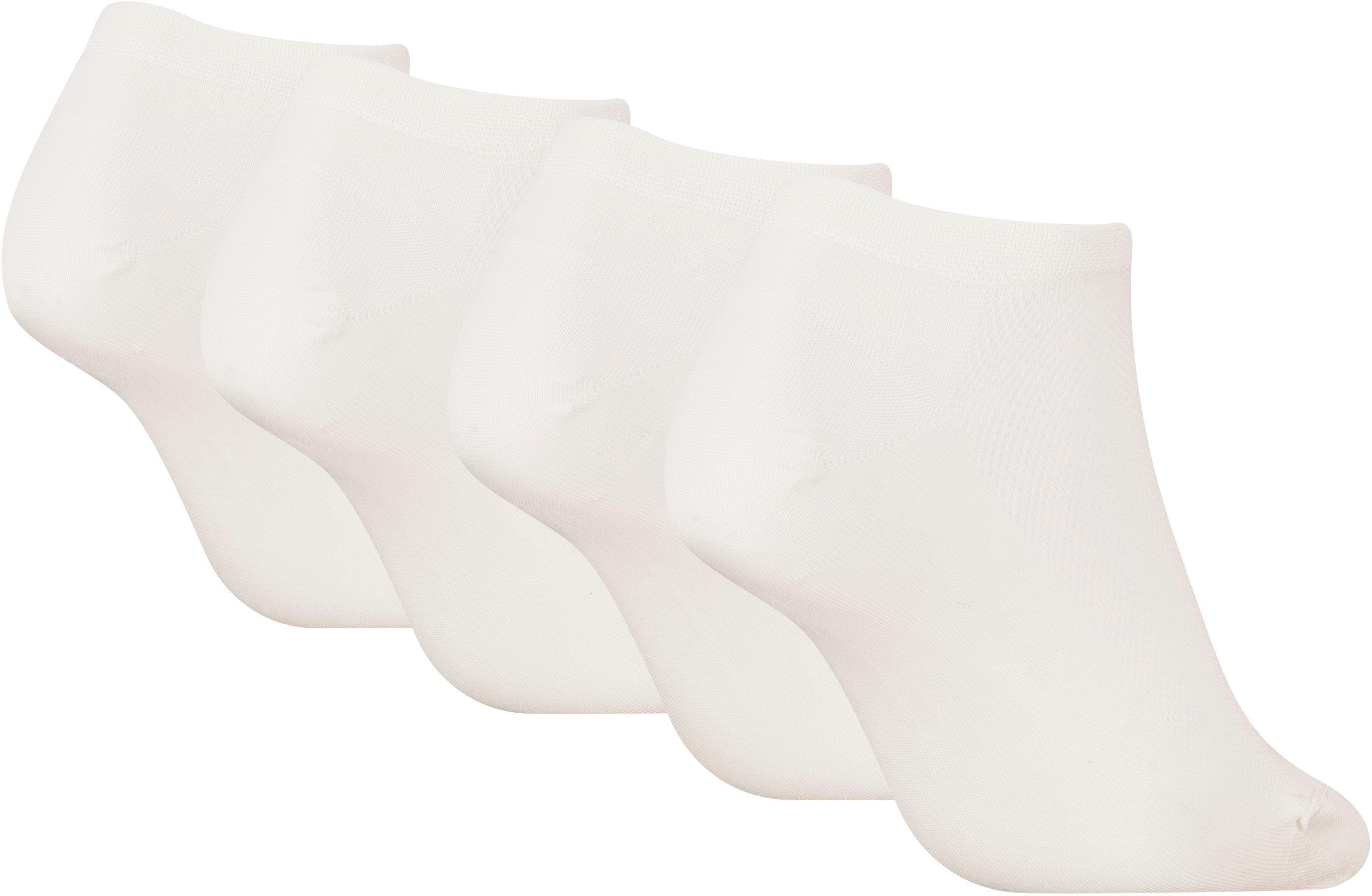 Calvin Klein Sneakersokken met platte teennaad (4 paar, Set van 4)