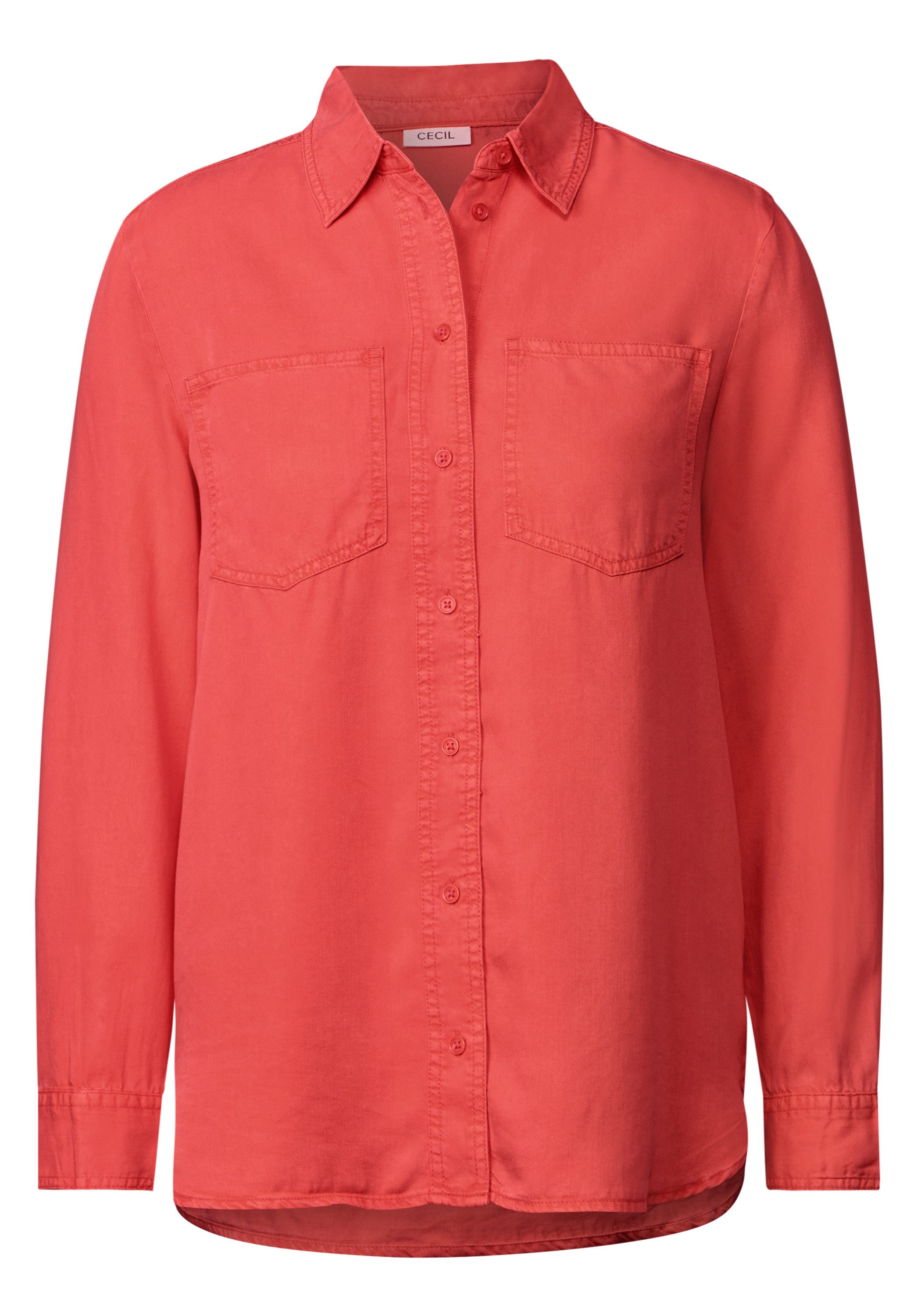 Cecil Blouse met lange mouwen met borstzakken