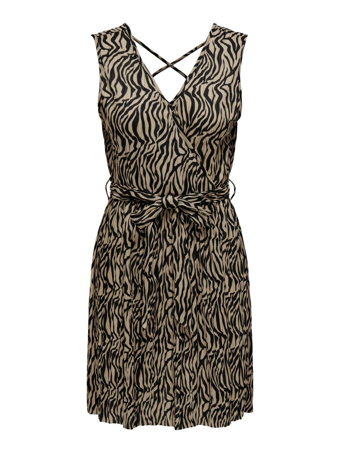 Only Mini-jurk ONLSAFARI LIFE S/L DRESS JRS