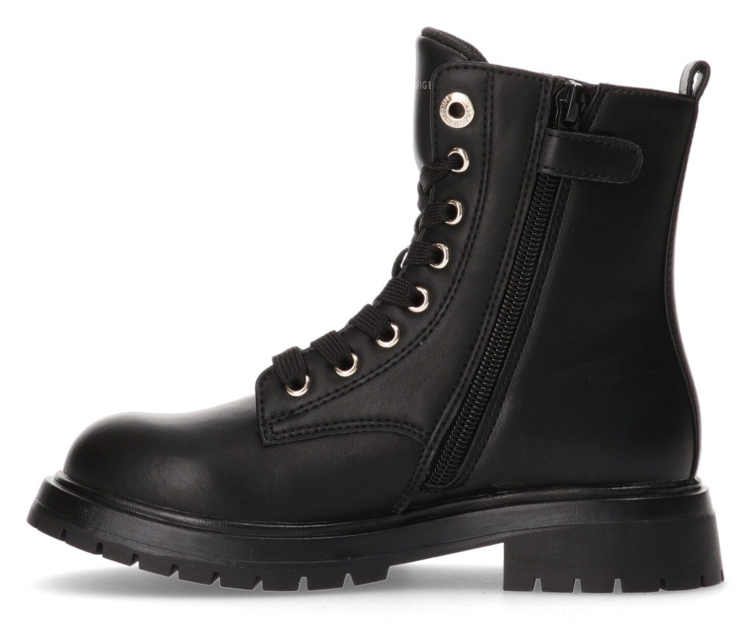 Tommy Hilfiger Veterschoenen chunky boots, plateaulaarzen, veterschoenen met hak