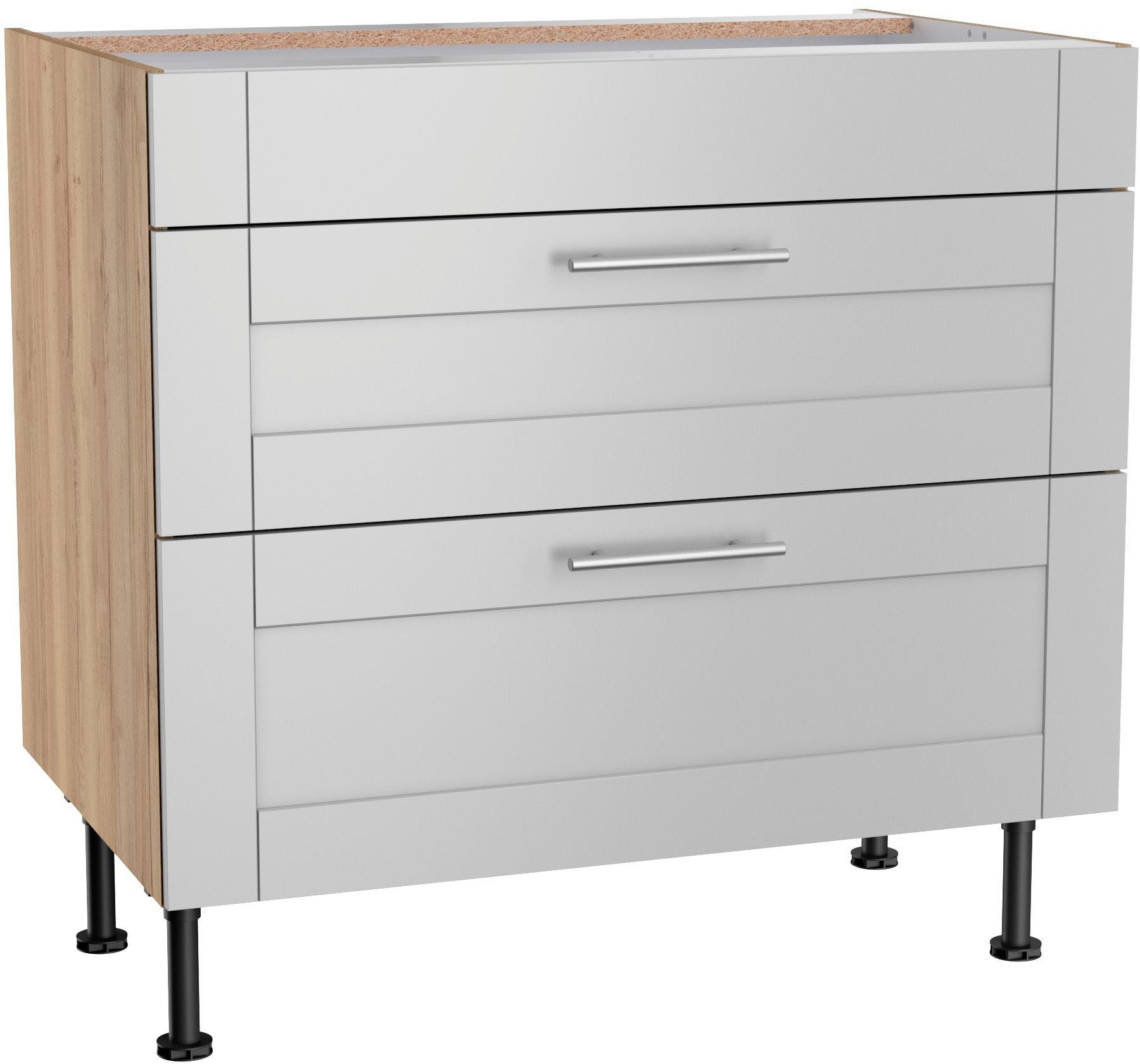 OPTIFIT Ombouwkast voor fornuis Ahus Breedte 90-130 cm