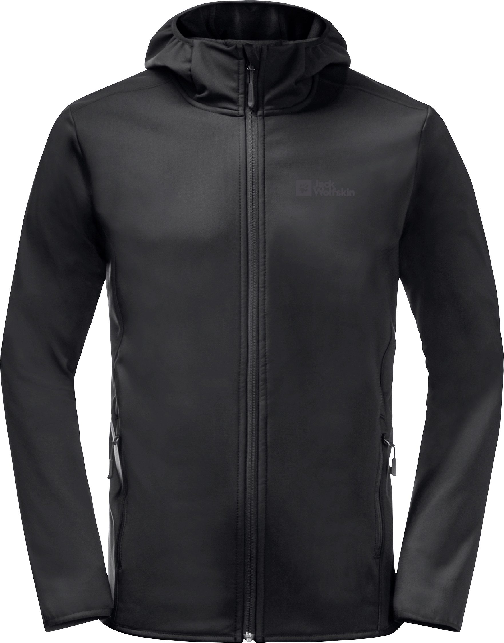 Jack Wolfskin Softshell-jack BORNBERG HOODY winddicht, waterafstotend