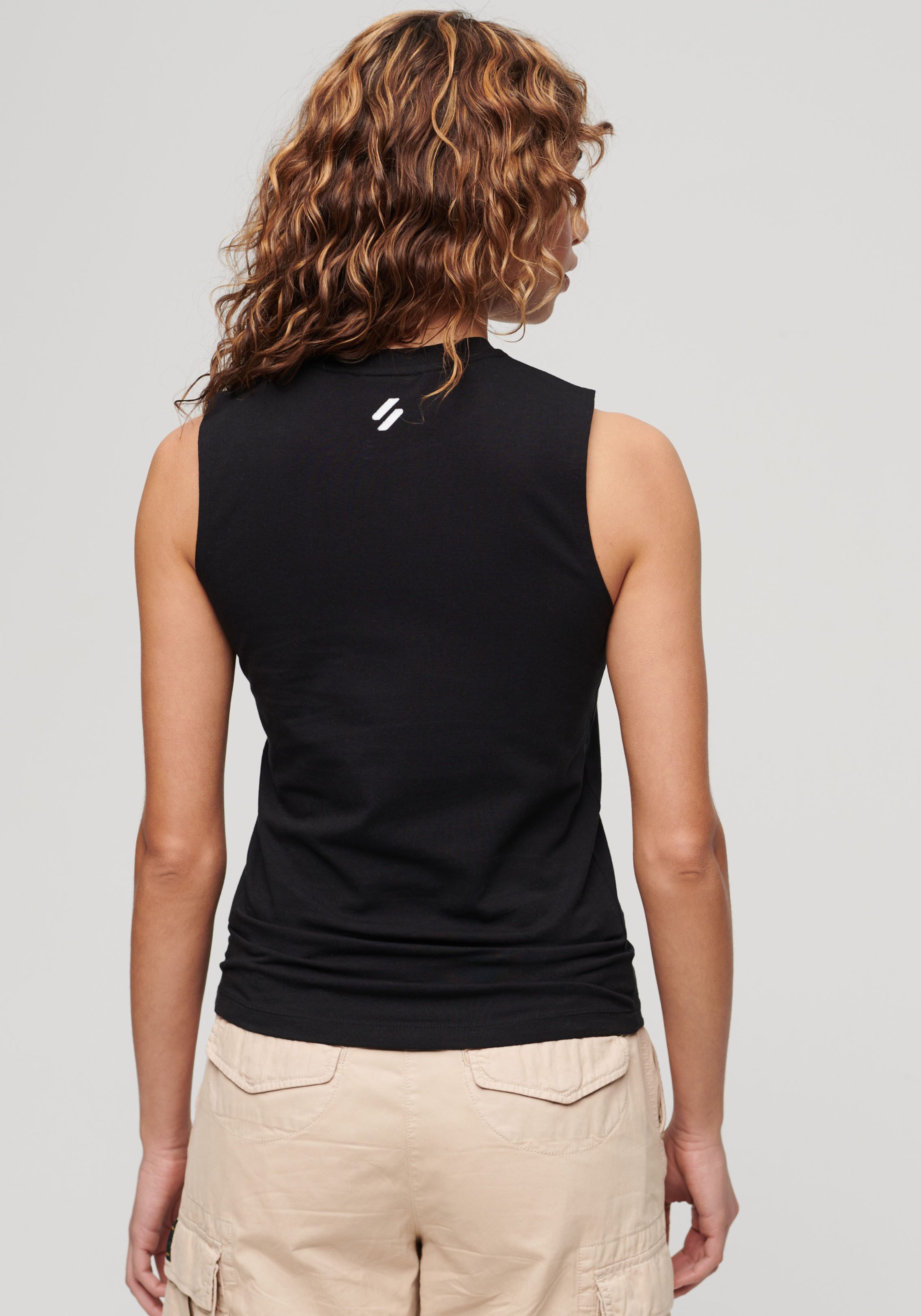 Superdry Tanktop SPORT LUXE GRAPHIC FITTED TANK