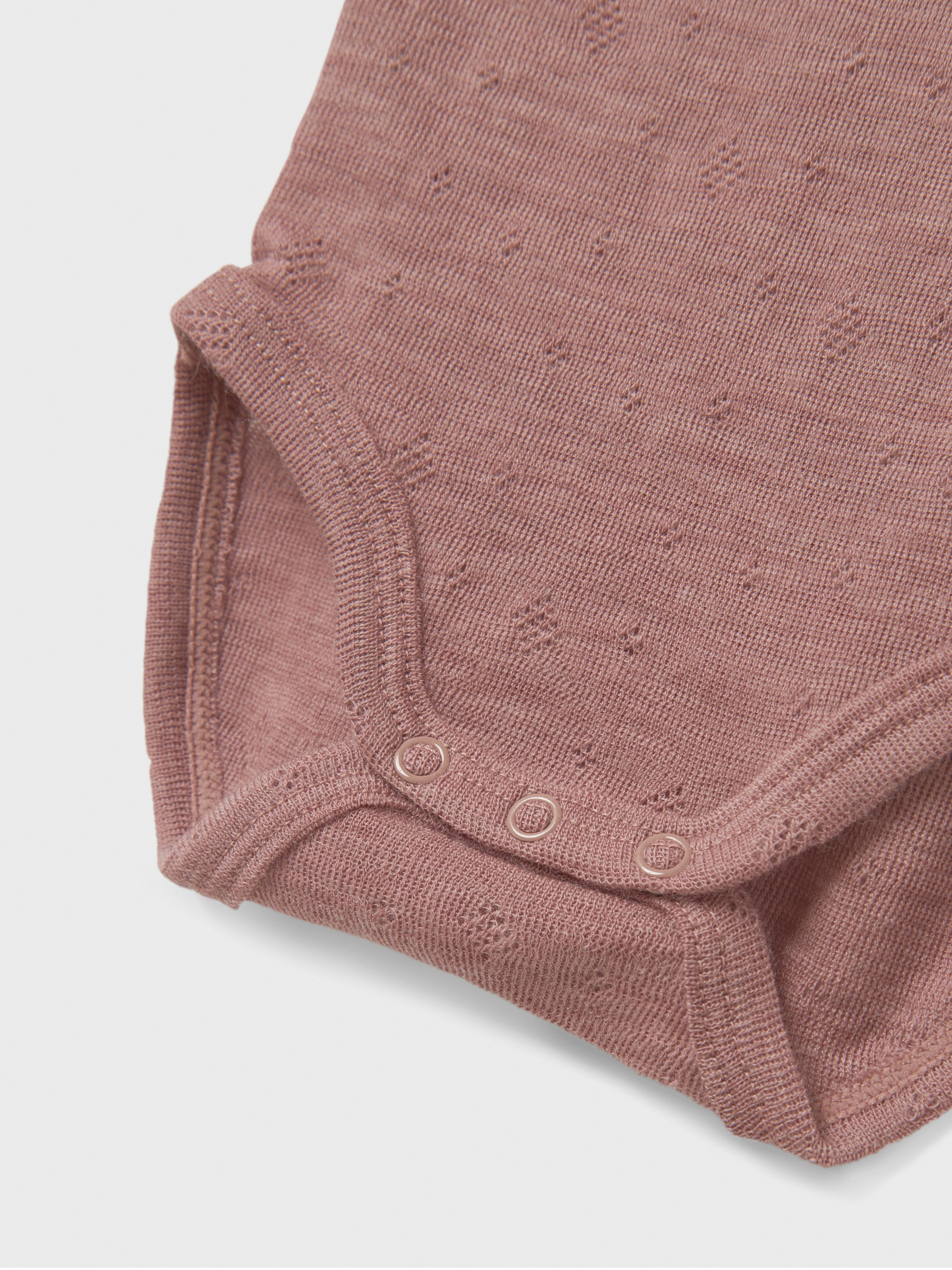 Name It Body met lange mouwen NBFWANG WOOL NEEDLE LS BODY SOLID NOOS