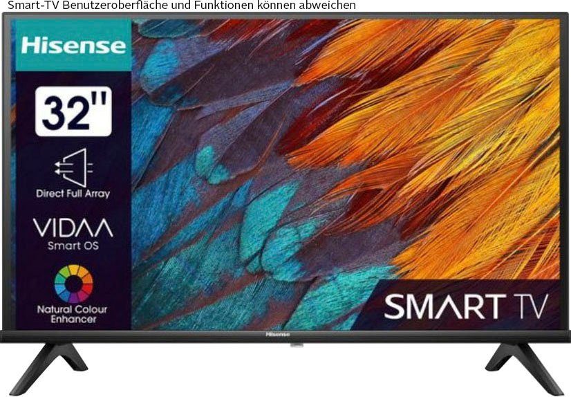 Hisense Led-TV, 80 cm / 32", HD, Smart-TV,Triple Tuner DVB-T2 / T/C / S2 / S