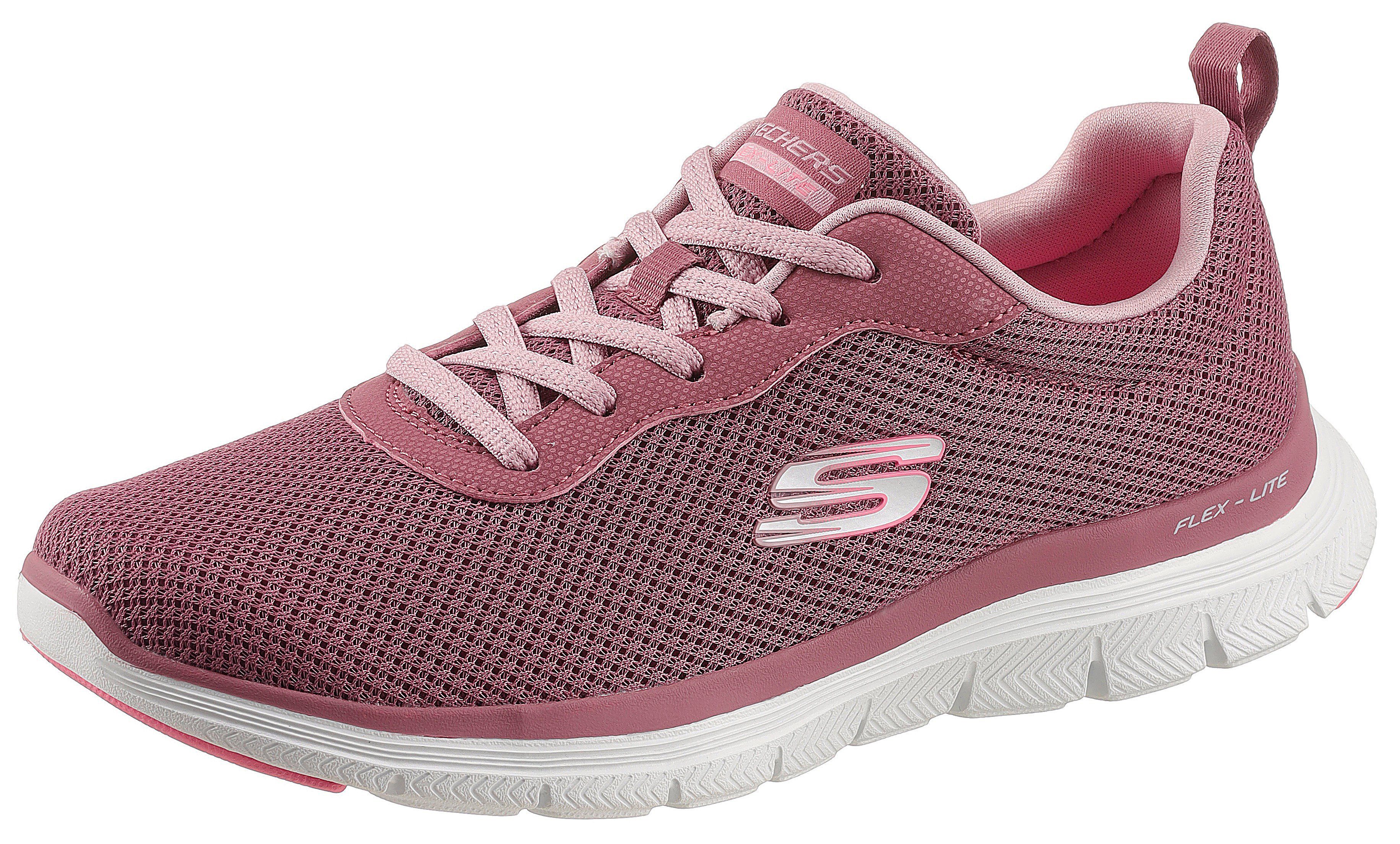 Skechers Sneakers FLEX APPEAL 4.0 BRILLINAT VIEW met air-cooled memory foam uitvoering