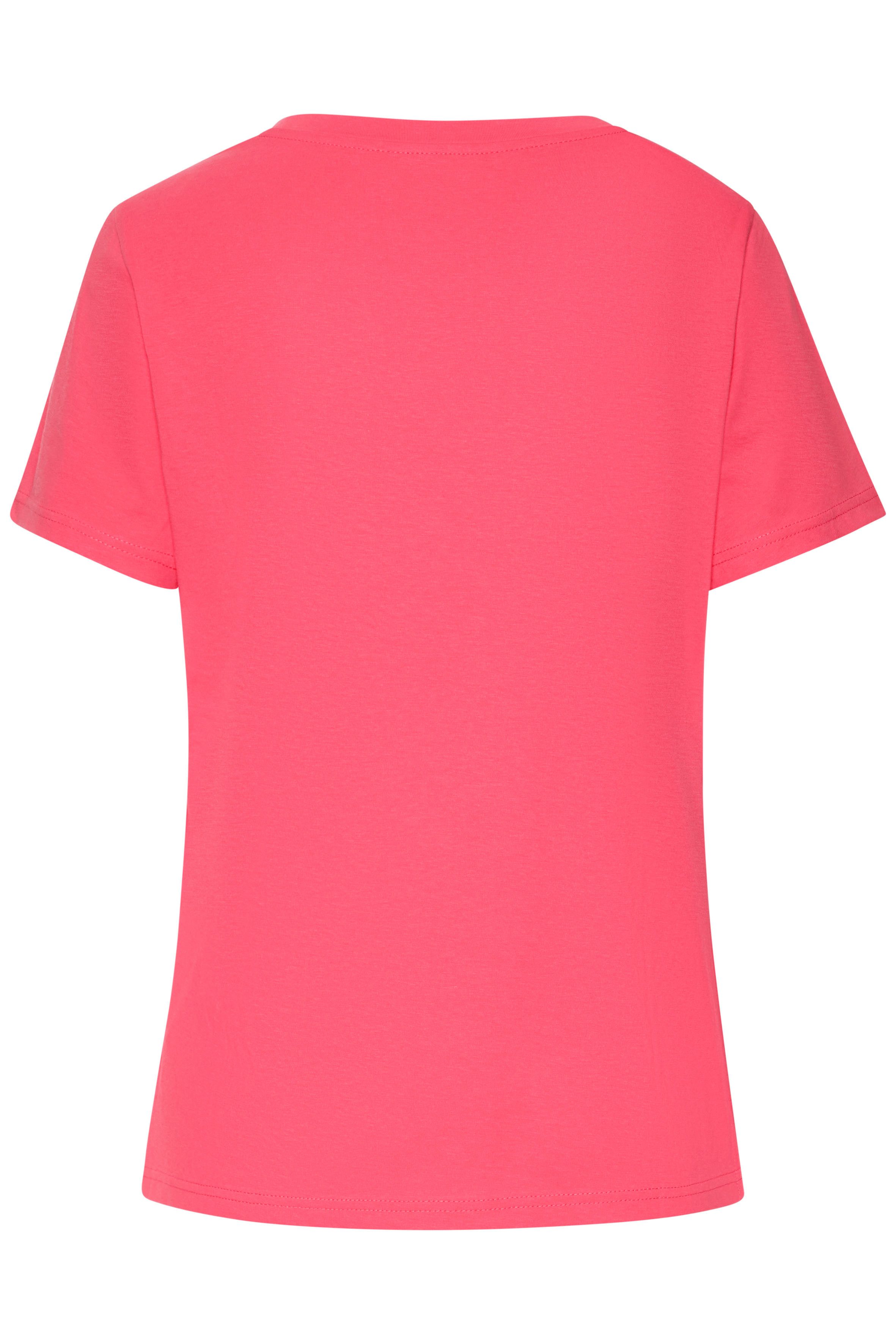 Beachtime T-shirt Met modieuze opening aan de zoom