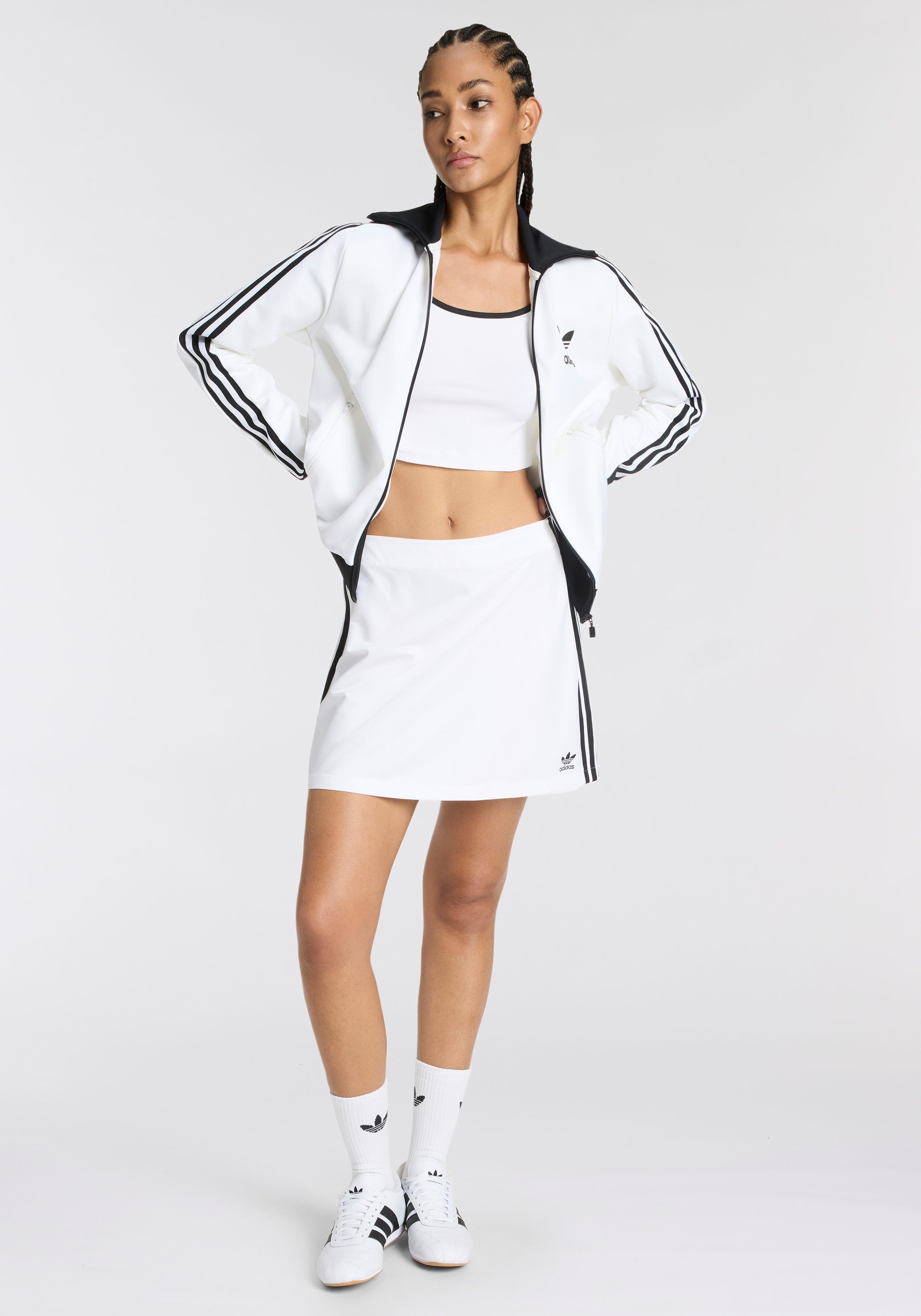 adidas Originals Shirt met lange mouwen 3S LS CROP