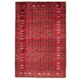morgenland wollen kleed belutsch geheel gedessineerd rosso 203 x 136 cm handgeknoopt rood