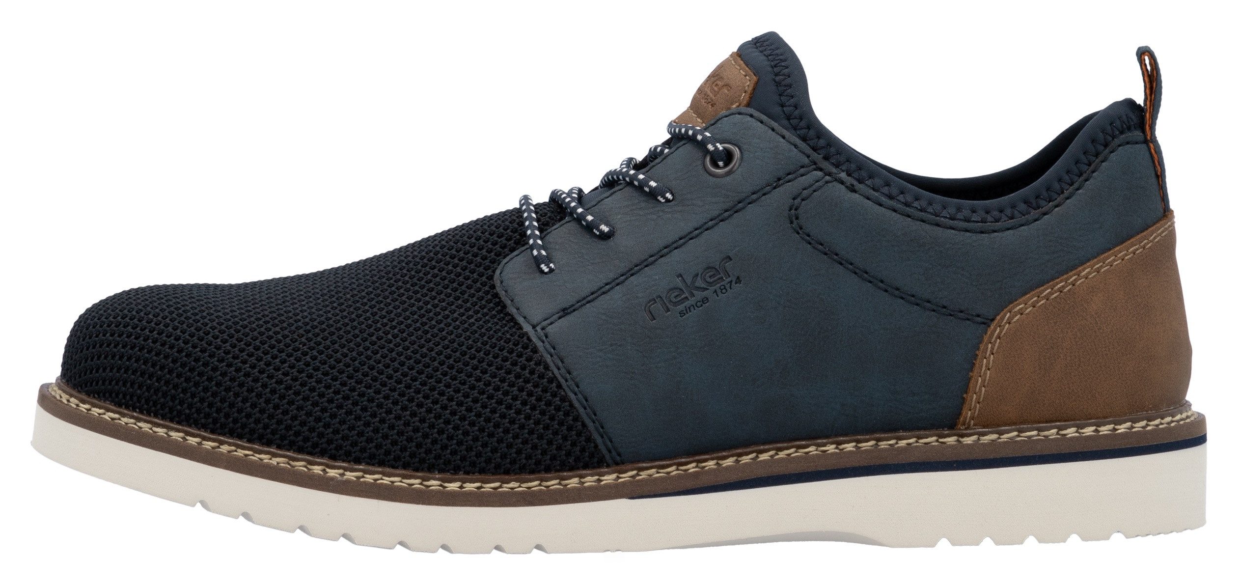 Rieker Slip-on sneakers , slippers, instapschoen, vrijetijdsschoen met praktische aantrek lus