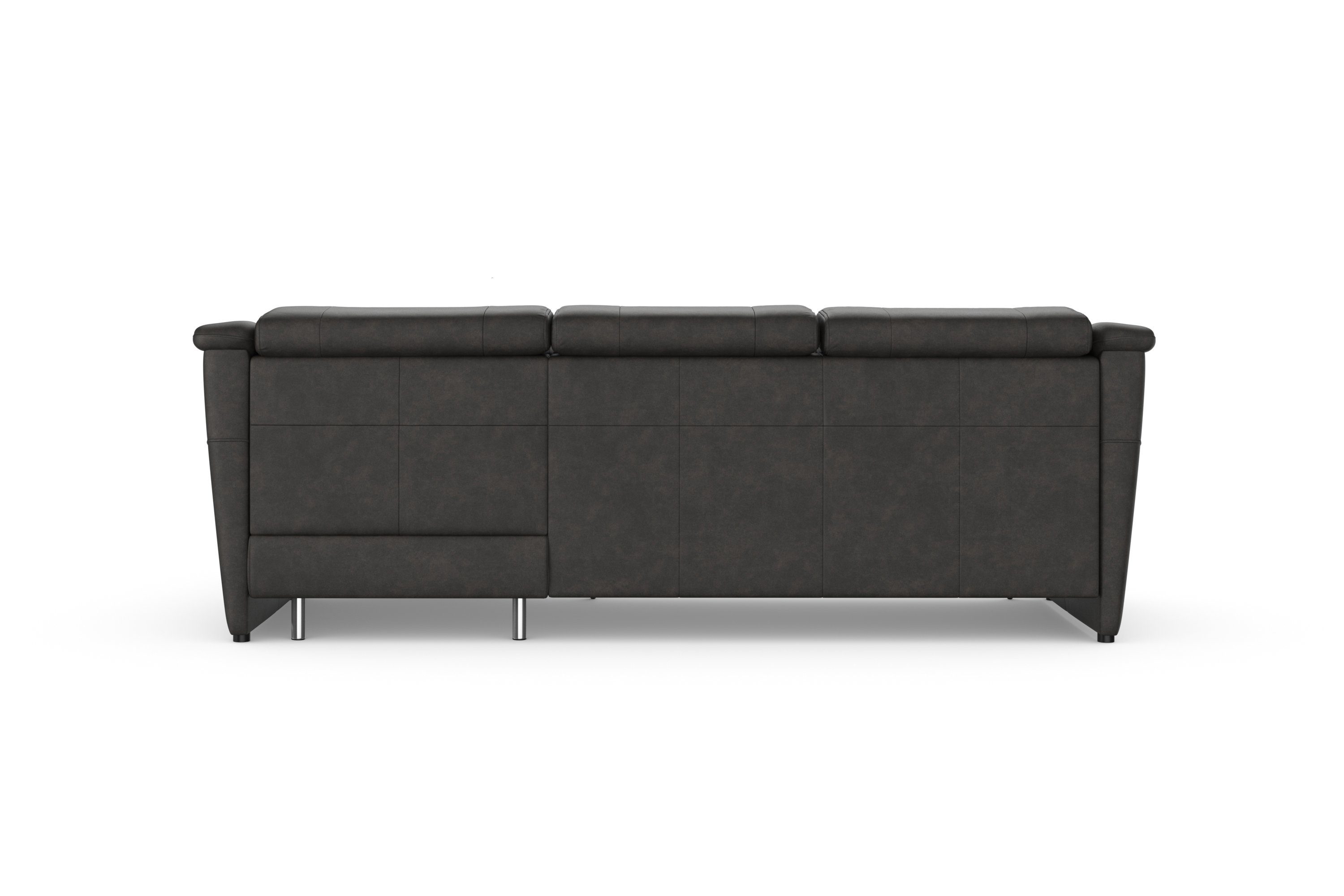 sit&more Hoekbank Freetown L-vorm met verstelbare hoofdsteun en comfortabele binnenvering