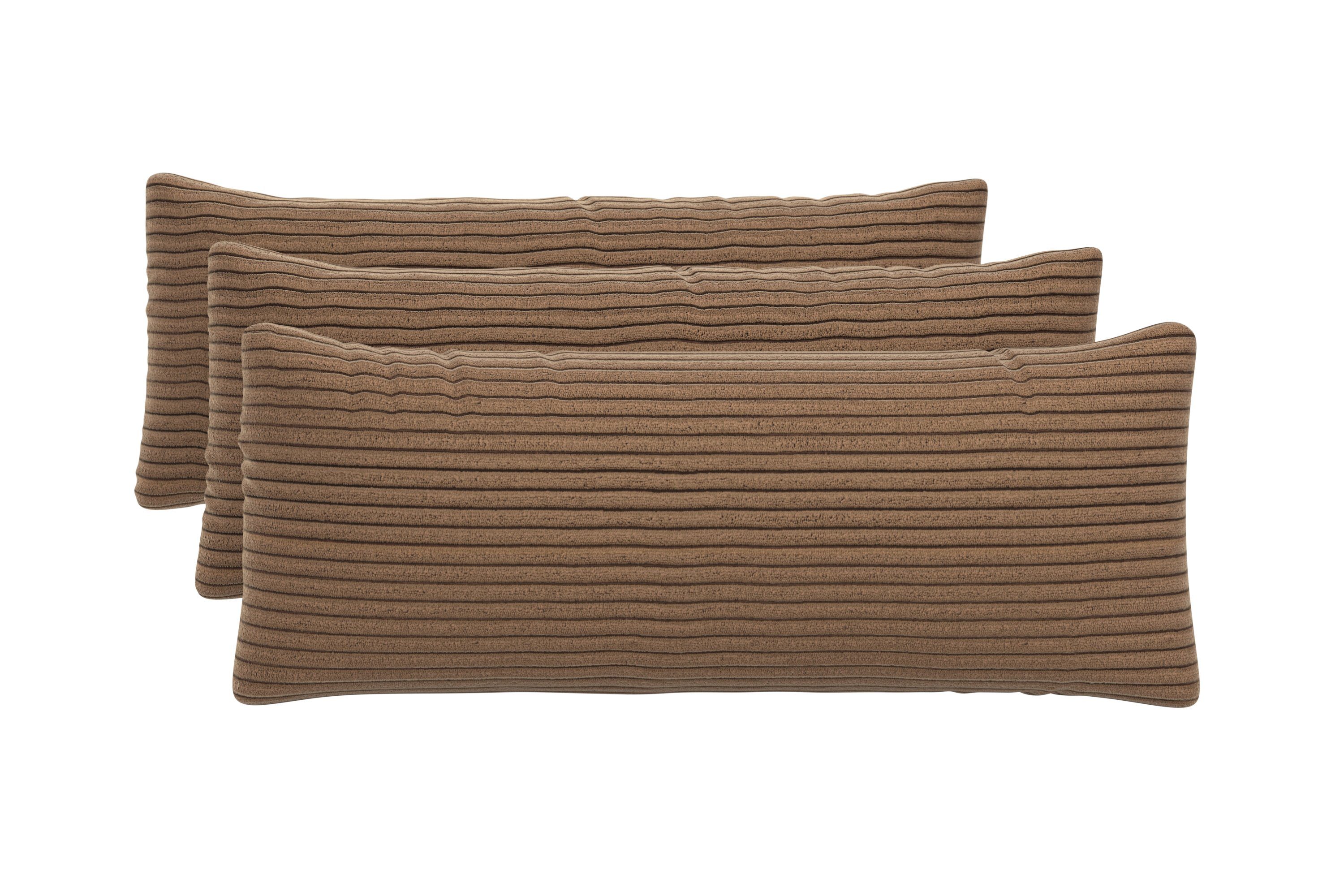 INOSIGN Bankkussen Coco naar keuze set van 2 of 3 lendenkussens, breedte telkens 64 cm (set)