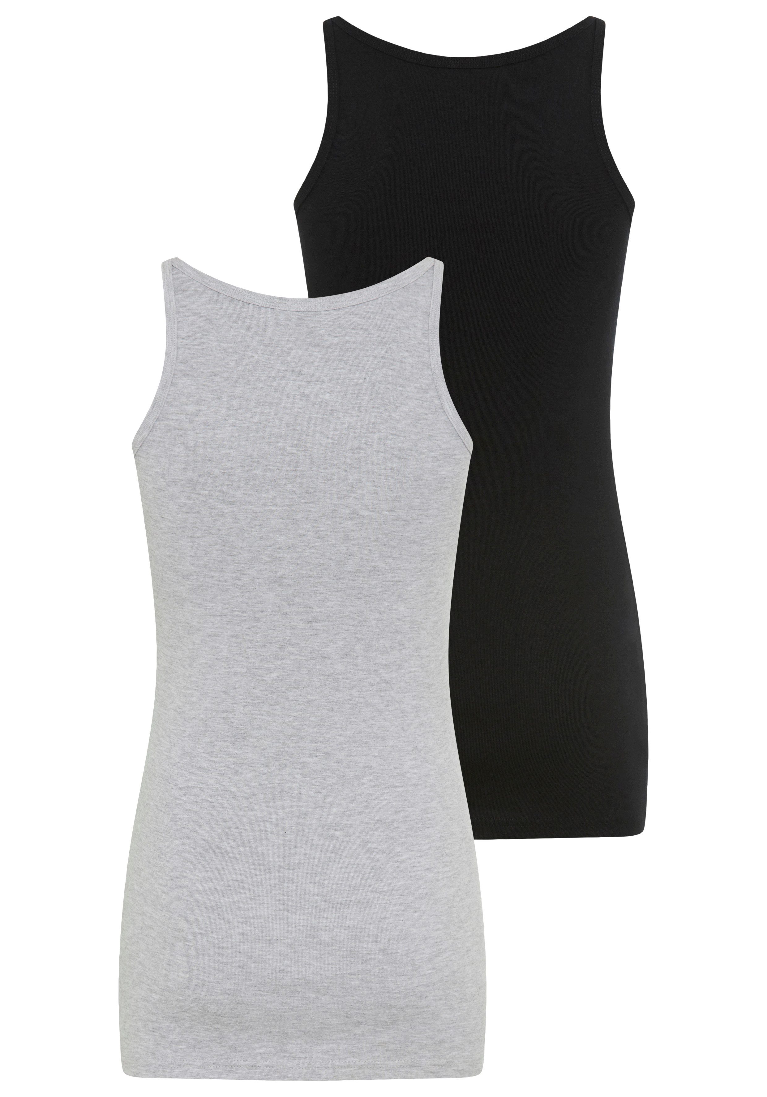 AJC Lange top in basic model in een set van 2 (Set van 2)
